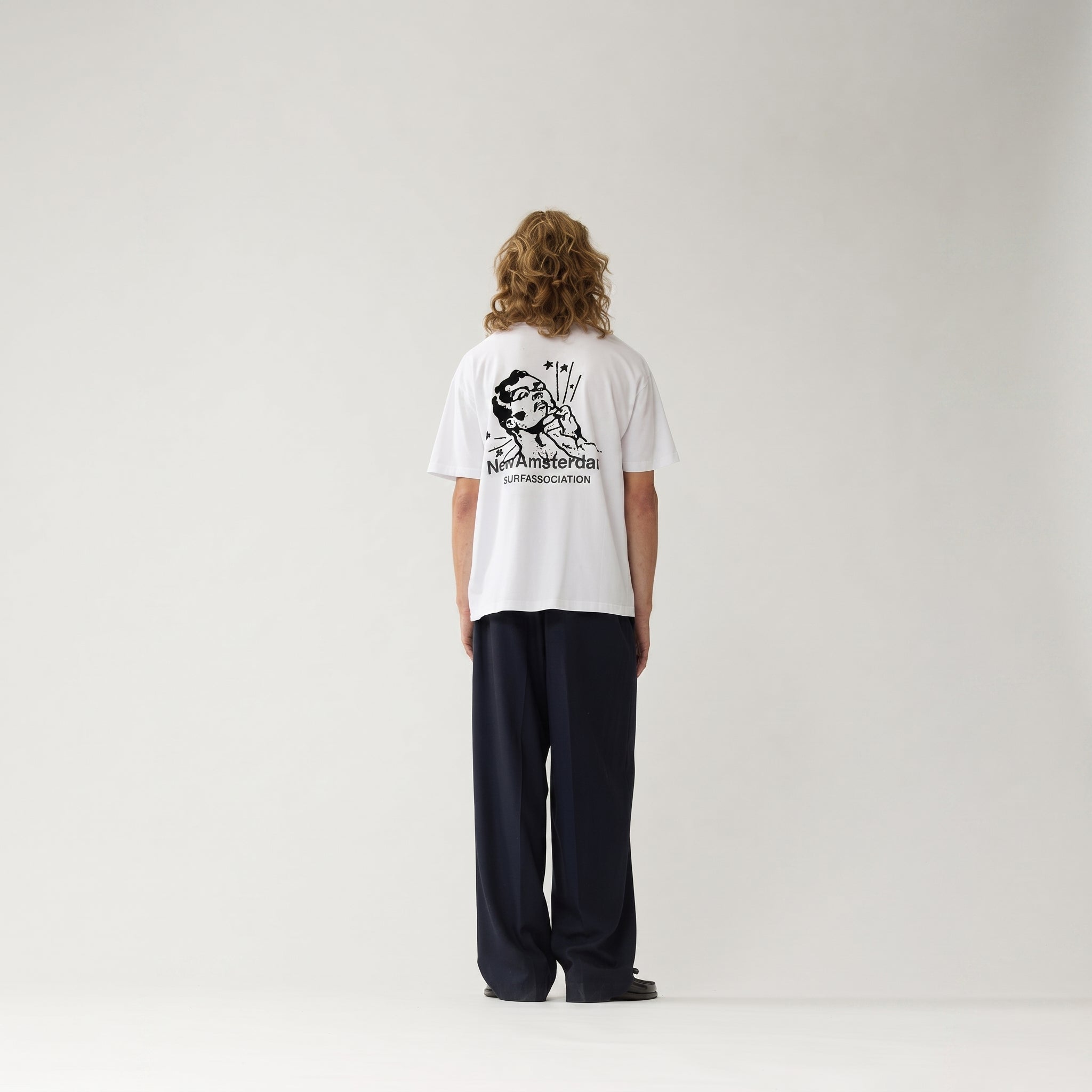 New Amsterdam Knocked T-Shirt Black