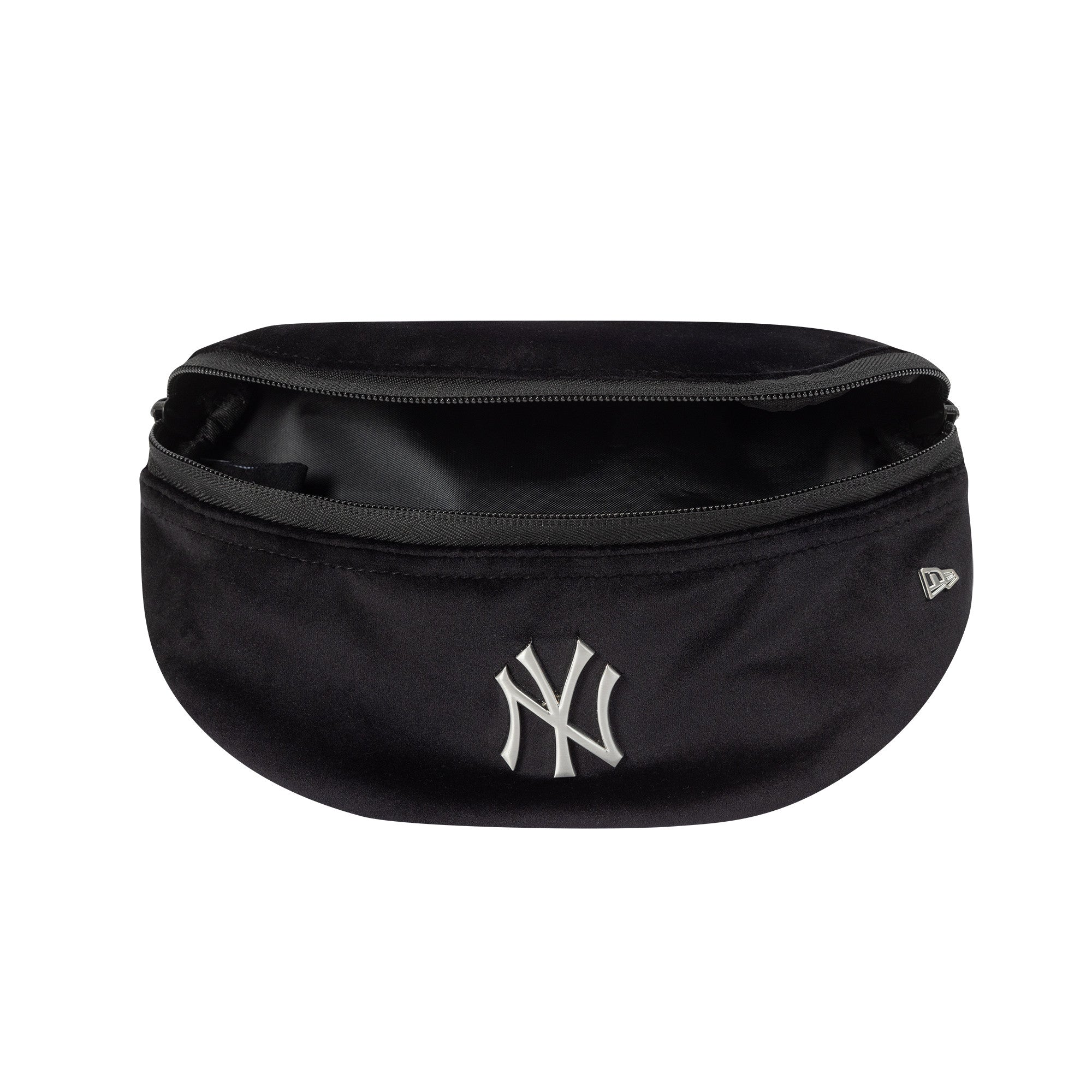 New Era NY Yankees Velour Waist Bag Schwarz
