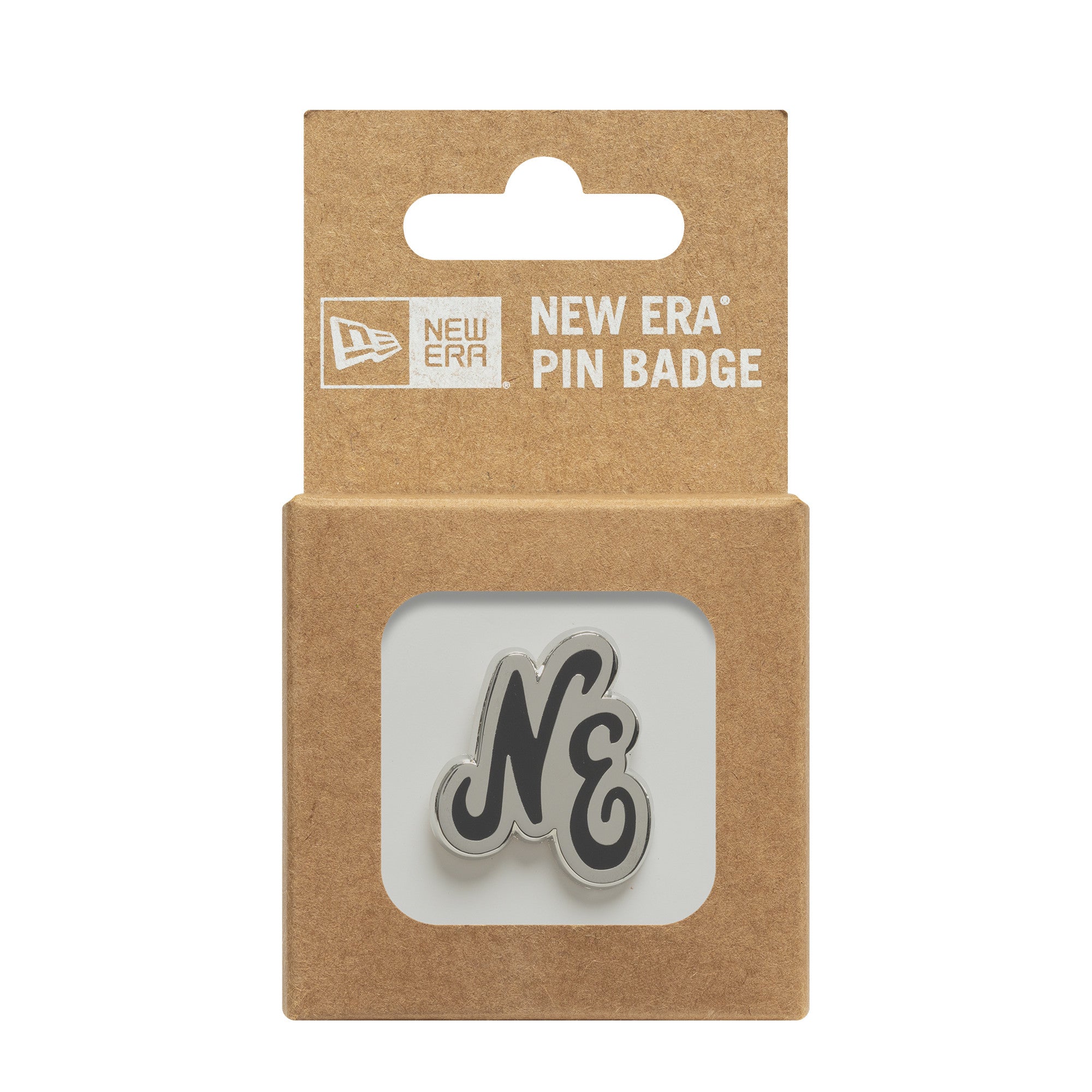 New Era Script Pin Badge