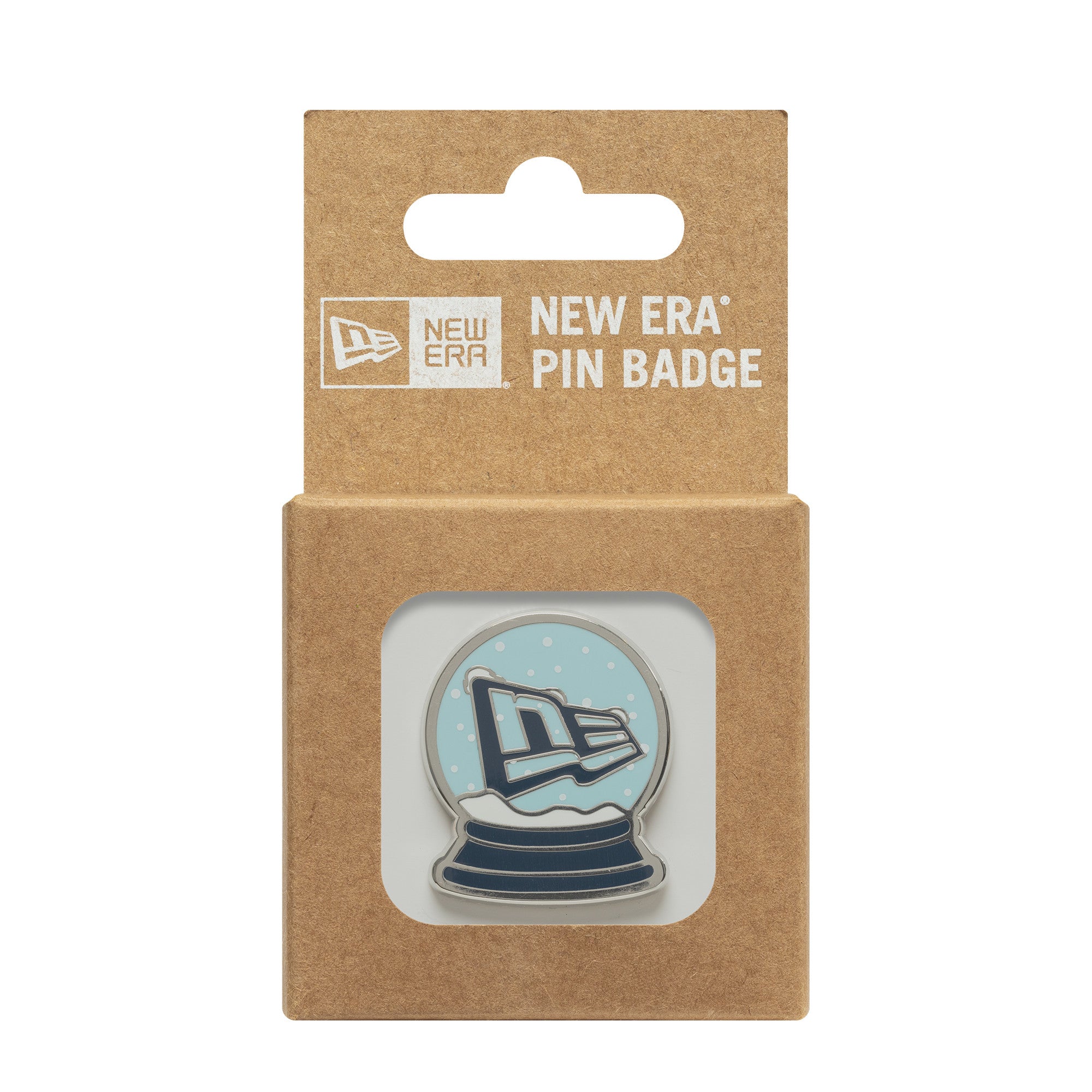 New Era Snowglobe Pin Badge