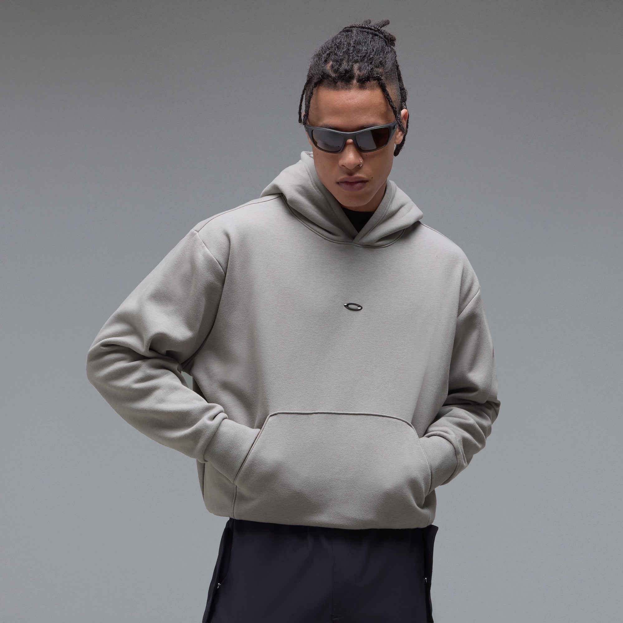 Oakley Metal Rise Hoodie Cement