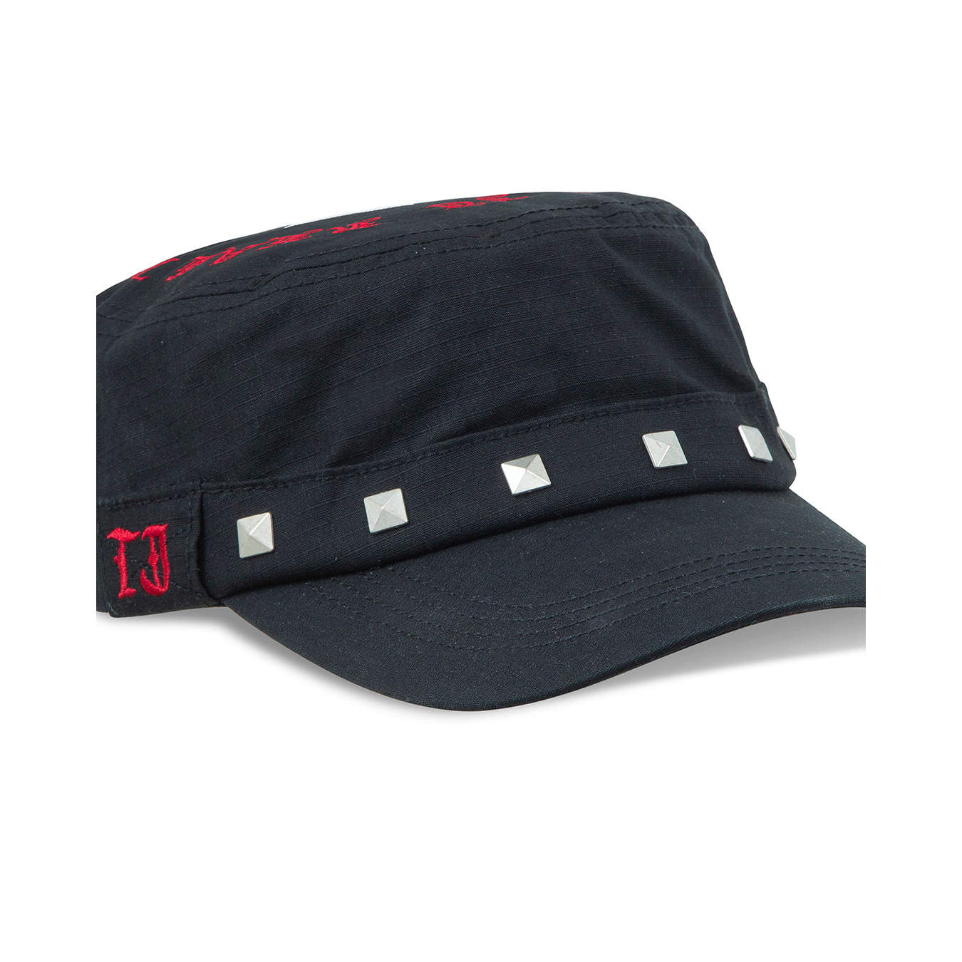 Twojeys Studded Guerrilla Cap Black