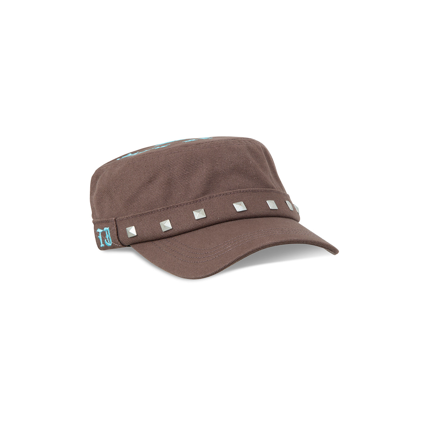 Twojeys Studded Guerrilla Cap Brown