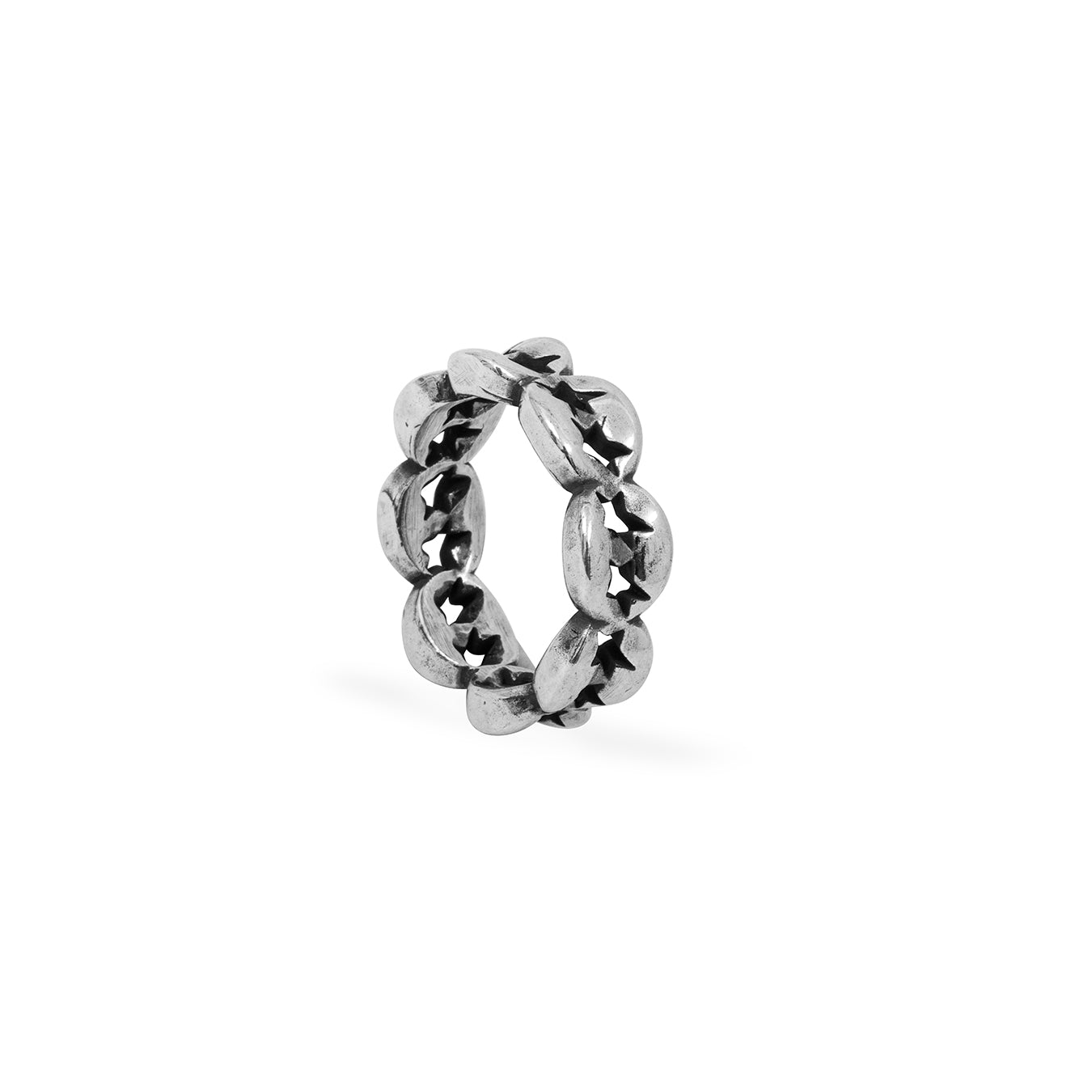 Twojeys Calabrote Multi Link Ring Silver