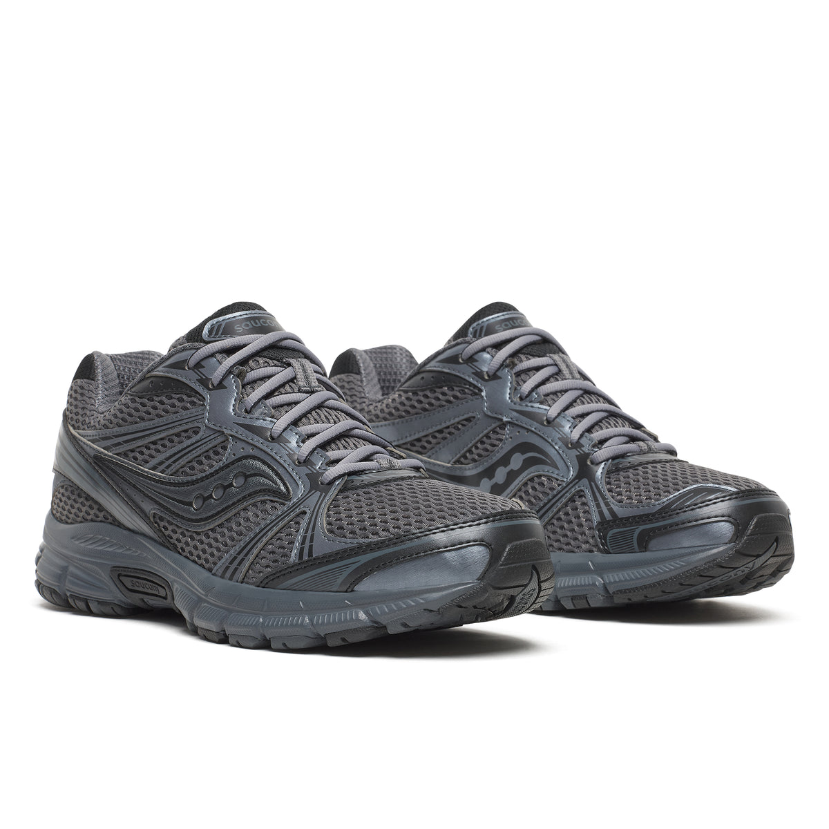 Saucony Grid Legacy Gunmetal Black