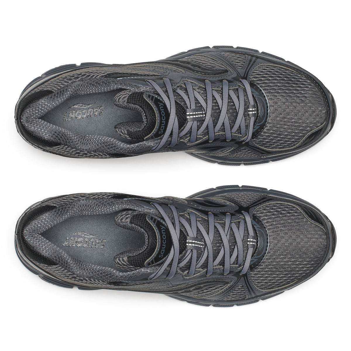 Saucony Grid Legacy Gunmetal Black