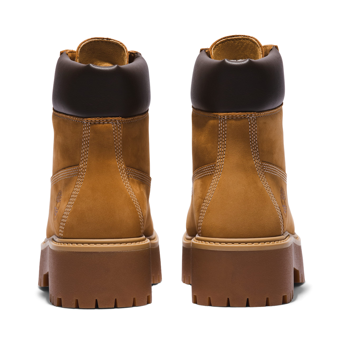 Timberland Stone Street 6 Inch Lace Up Waterproof Platform Boot Wheat Wmns