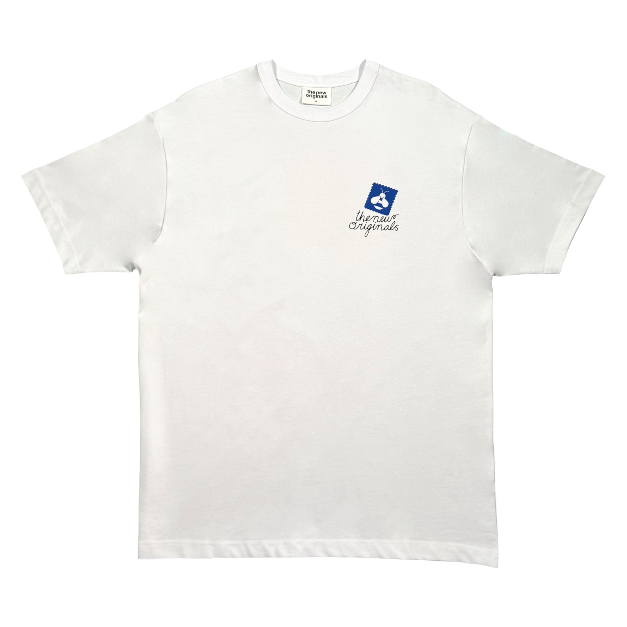 The New Originals Postal Bee T-Shirt Weiß