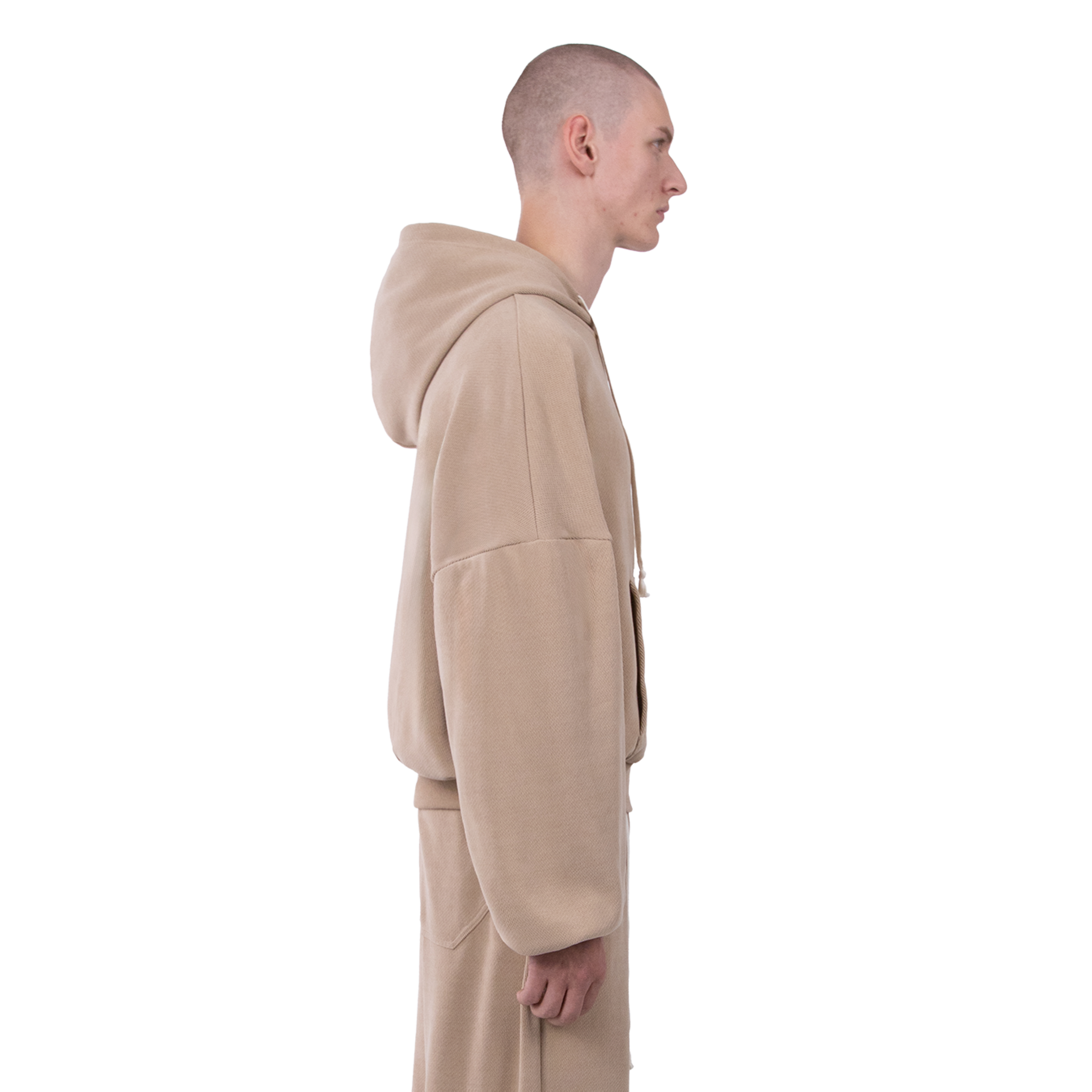 Atelier De Roupa Lanik 2.0 Zip Hoodie Beige