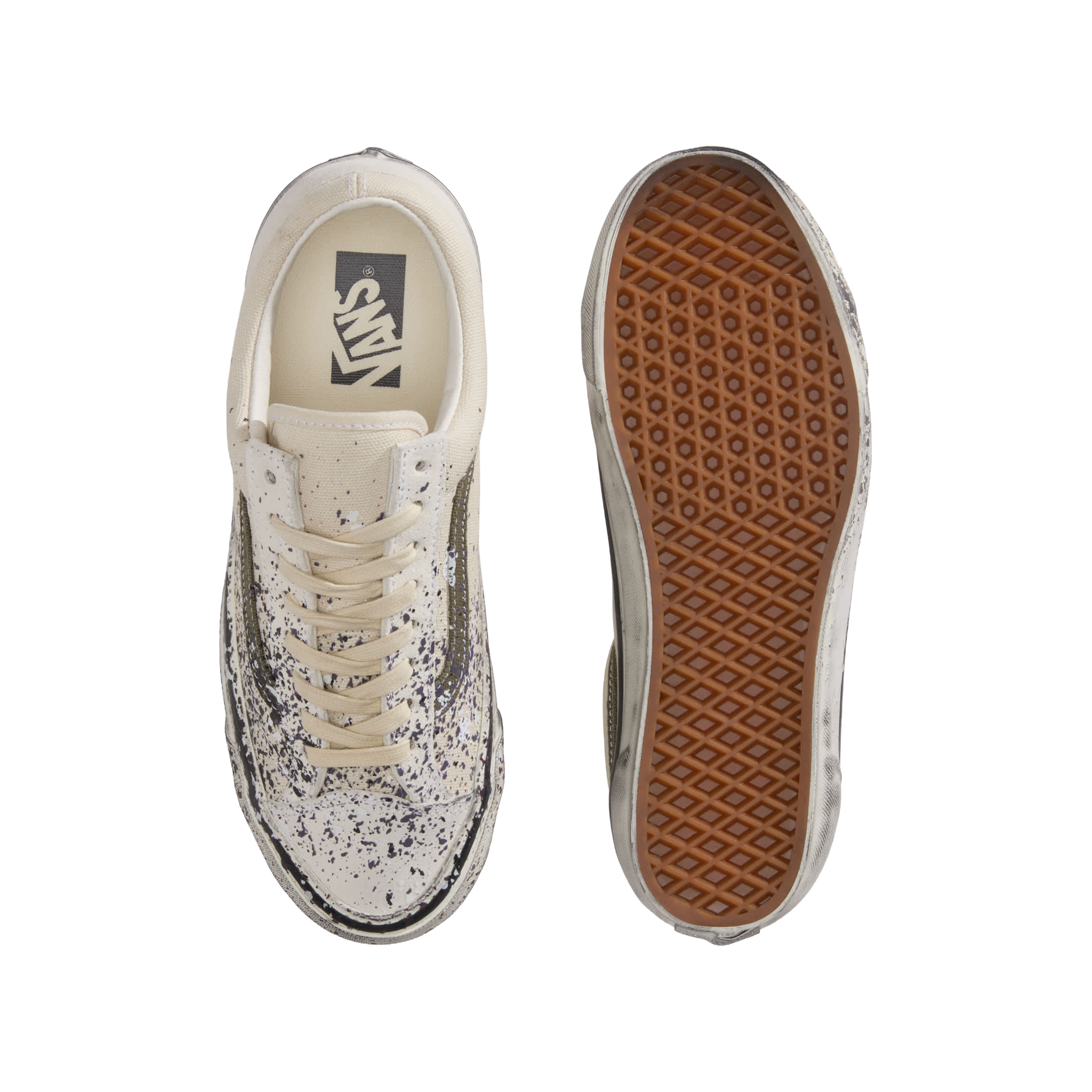 Vans LX Old Skool 36 Paint Splatter Turtledove