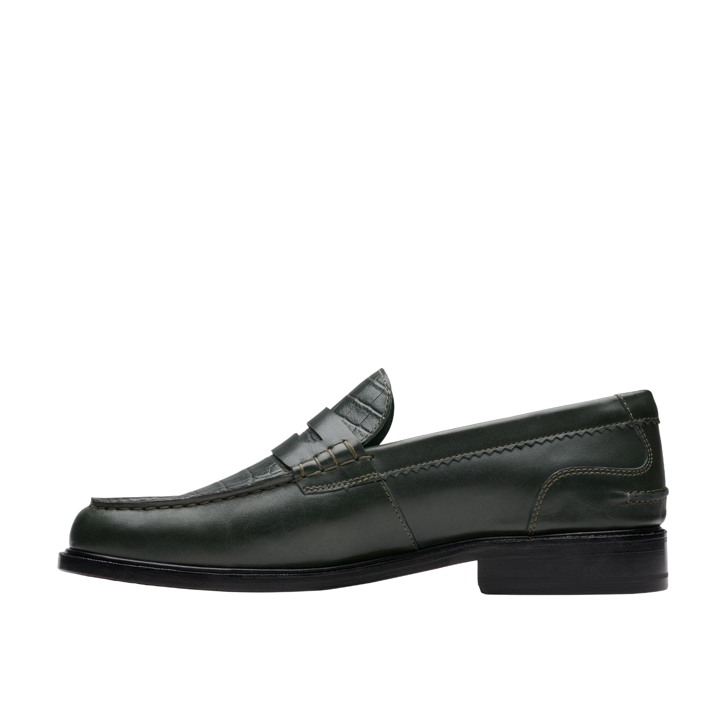 Clarks Originals Craft James Dark Green Combi
