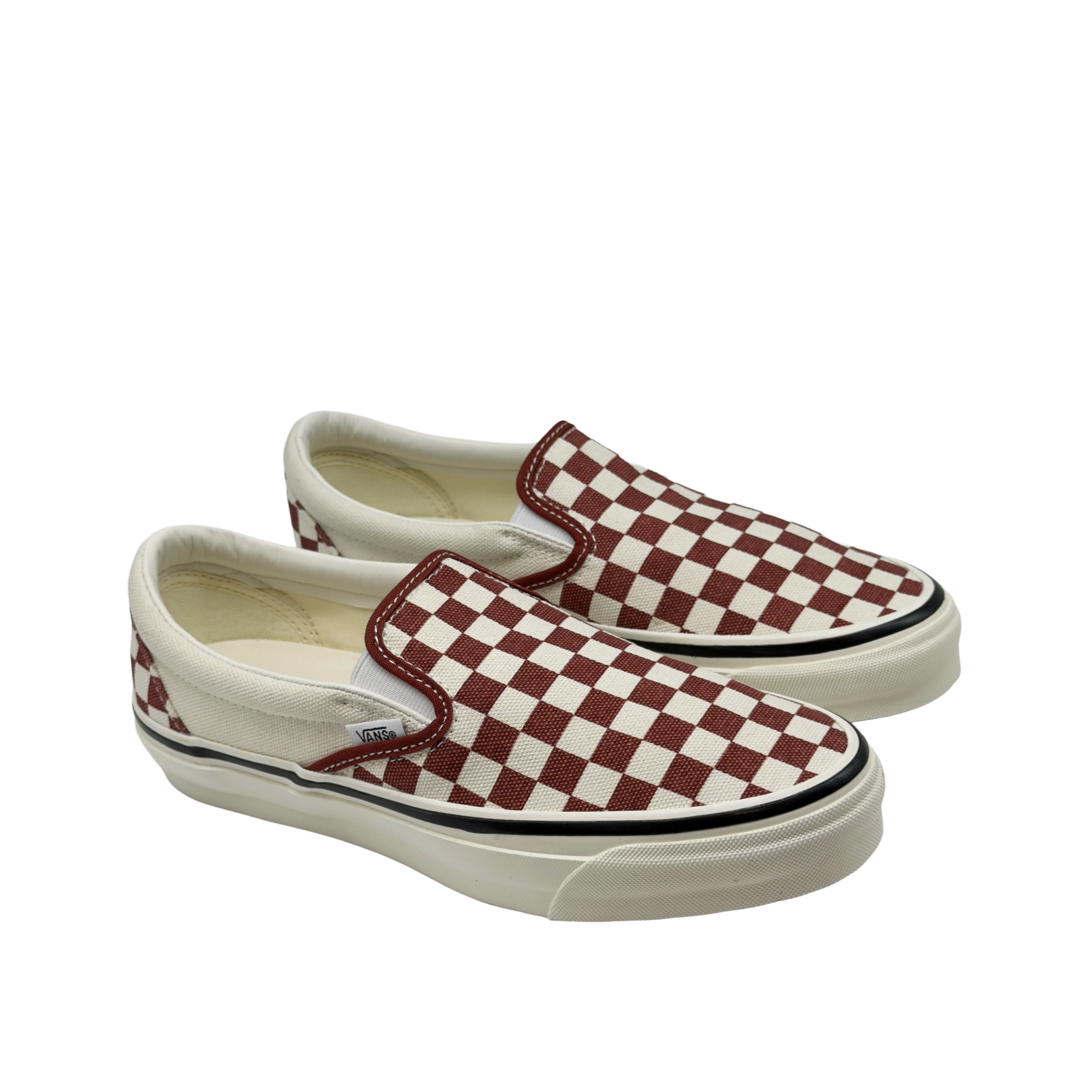 Vans LX Classic Slip-On 98 Checkerboard Red White