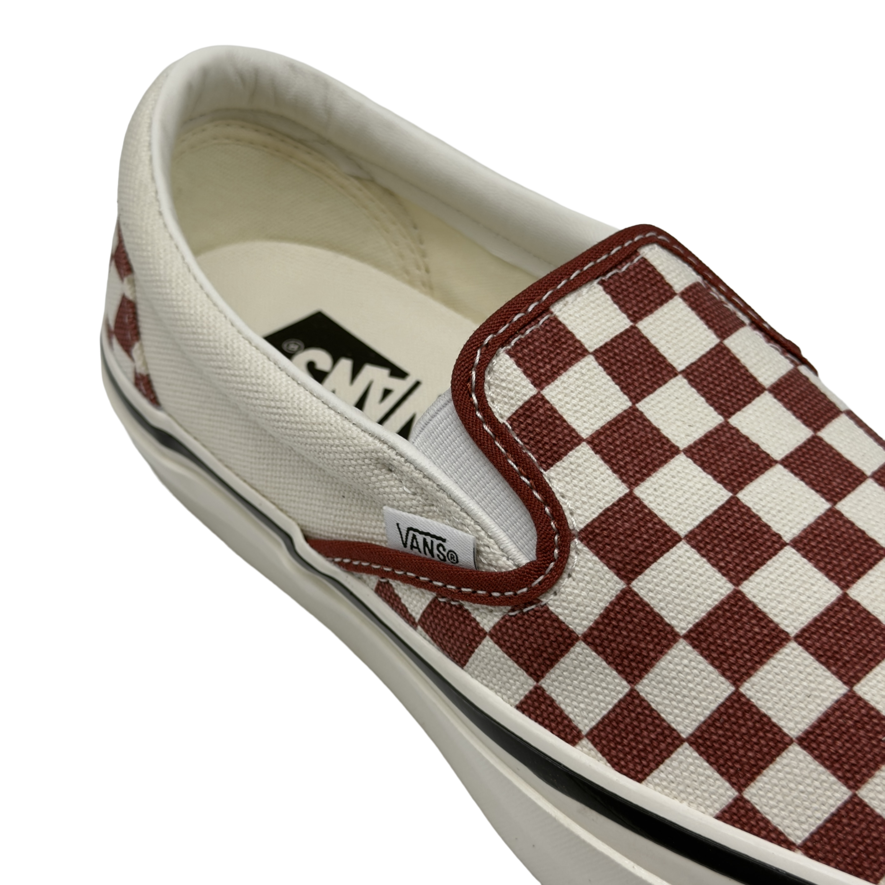 Vans LX Classic Slip-On 98 Checkerboard Red White