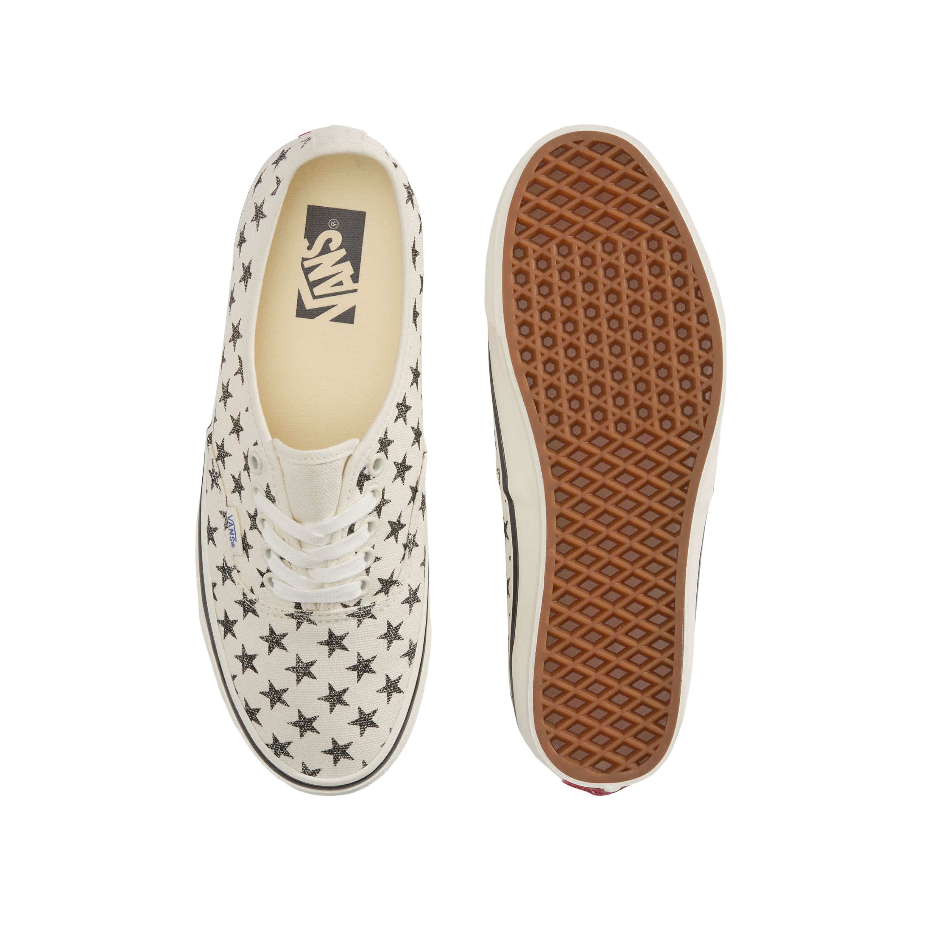 Vans LX Authentic 44 Stars Marshmallow Black