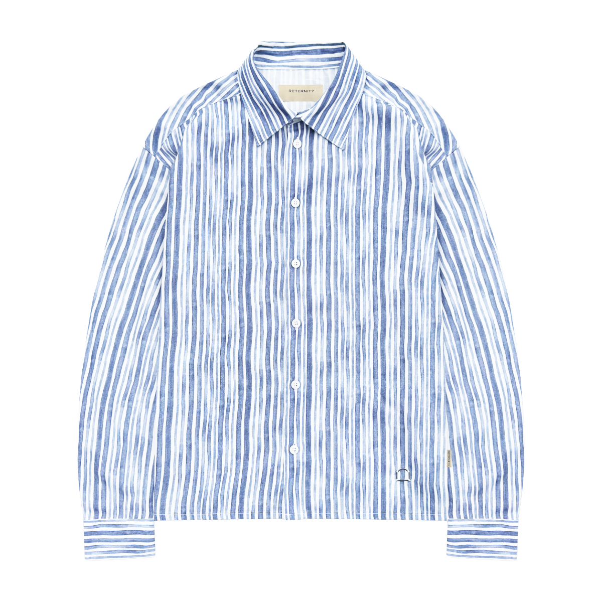 Reternity Watercolor Shirt Blue