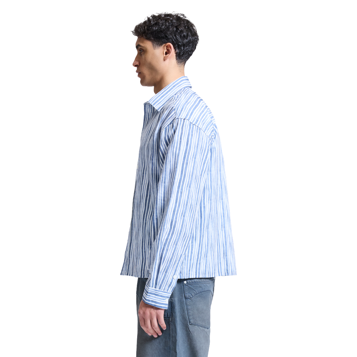 Reternity Watercolor Shirt Blue