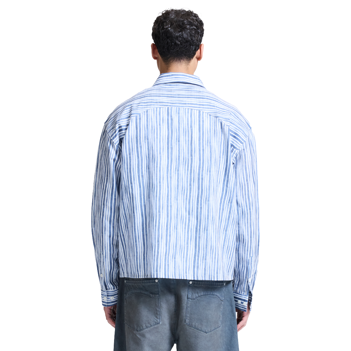 Reternity Watercolor Shirt Blue