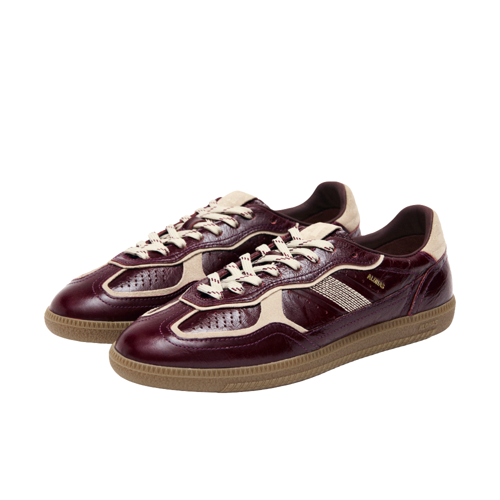 Alohas Tb.490 Patent Burgundy Leather Sneakers