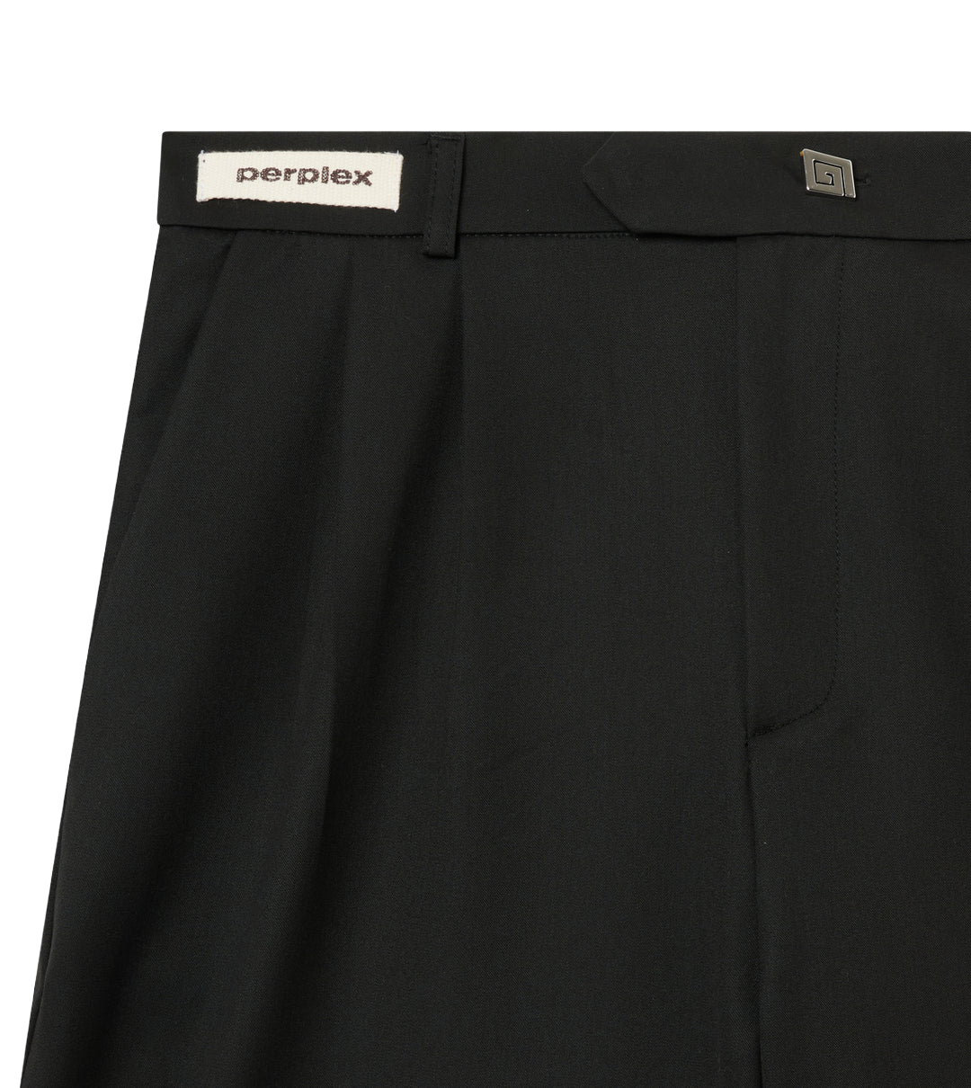 Perplex Pleated Shorts Black