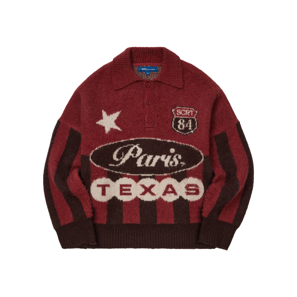 SCRT Paris Texas Knitted Jersey Red