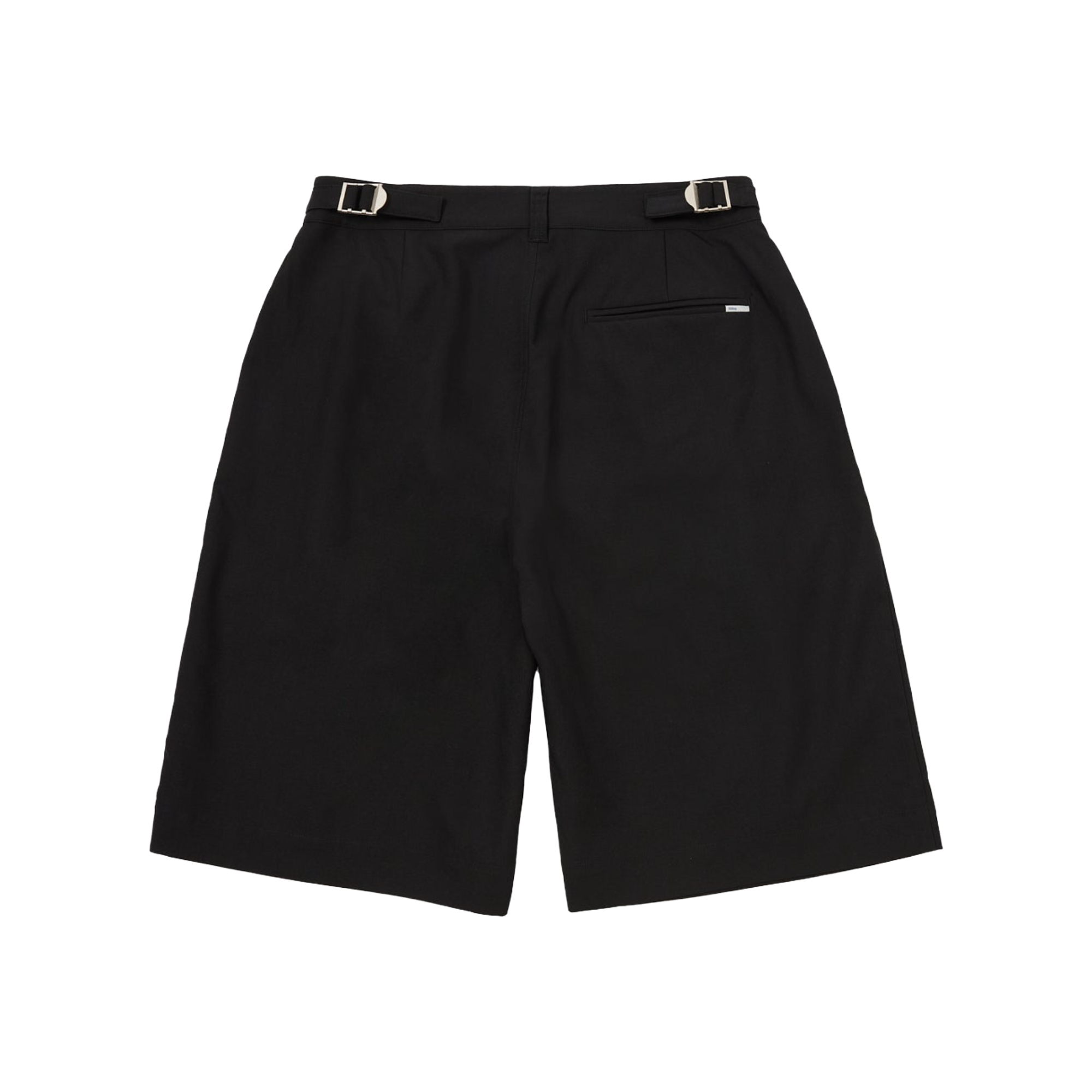 SCRT The Triple Pleat Shorts Black