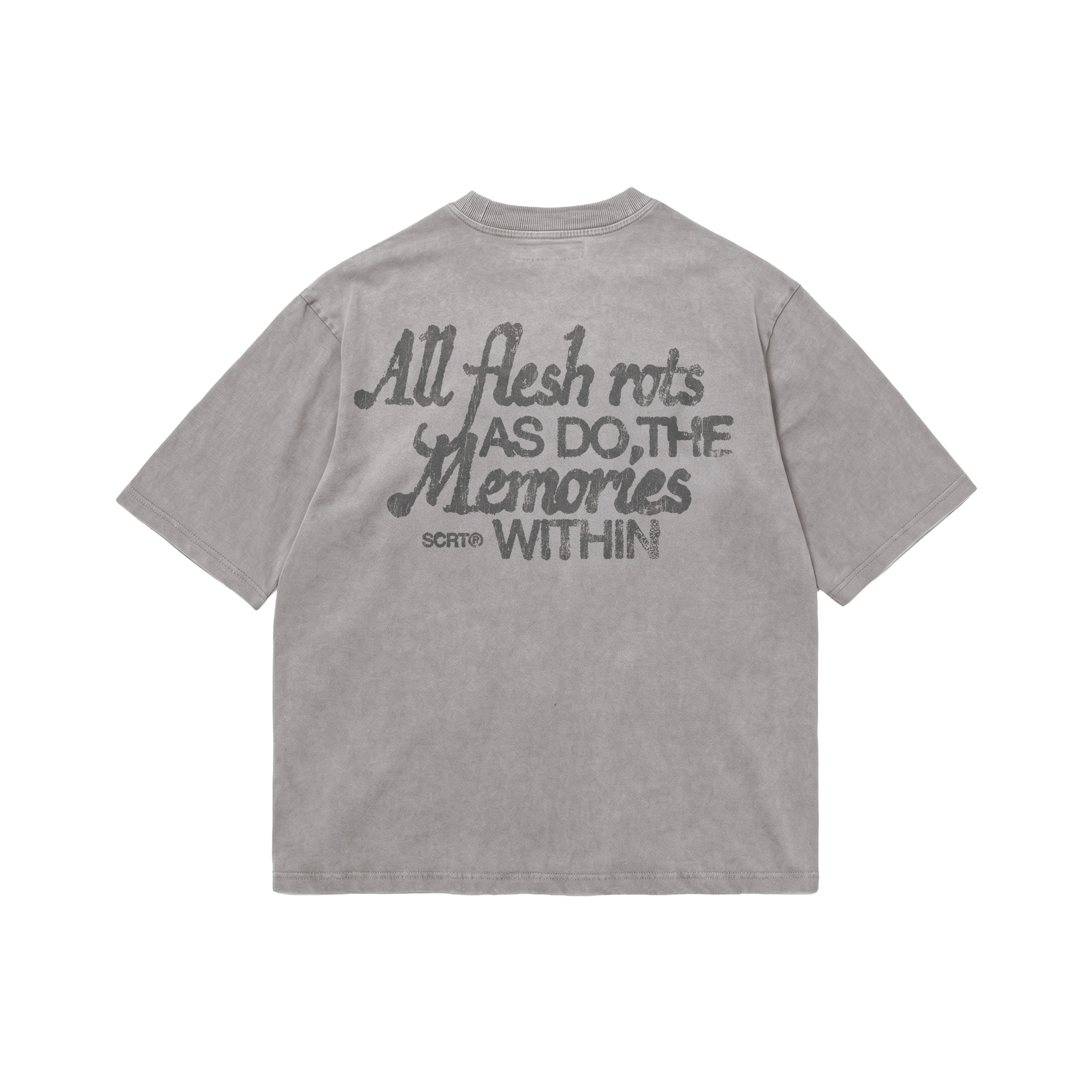 SCRT Memories T-Shirt Grey