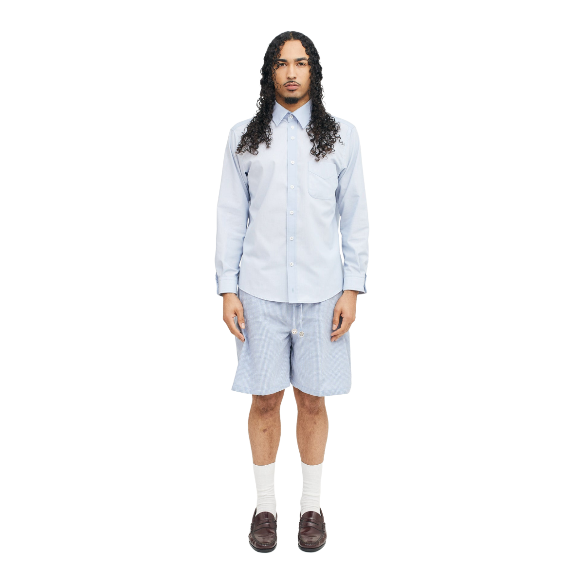 Sleep Over Dimija Shorts Blue White