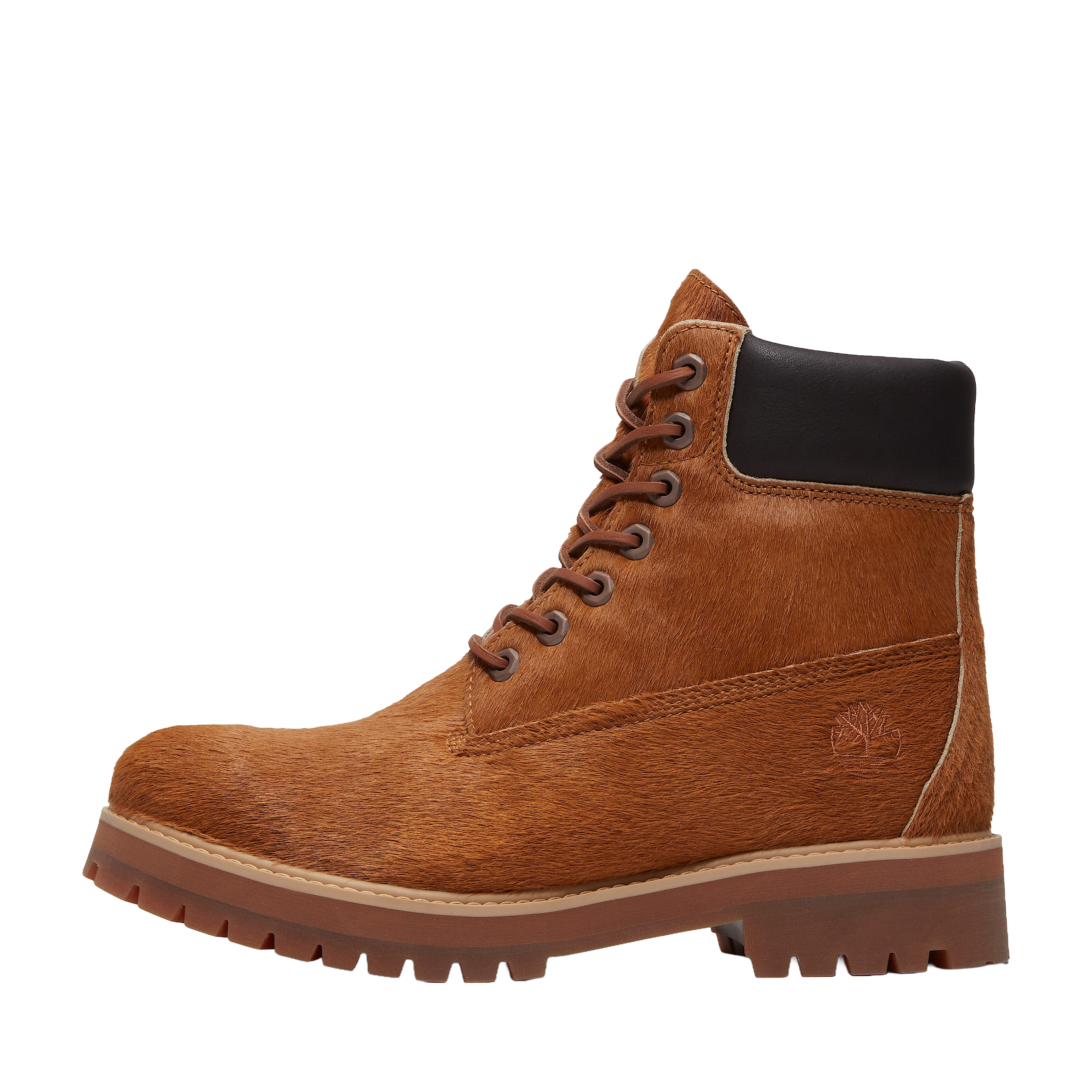 Timberland Heritage 6 Inch Lace Up Waterproof Boot Medium Brown Hair Mens