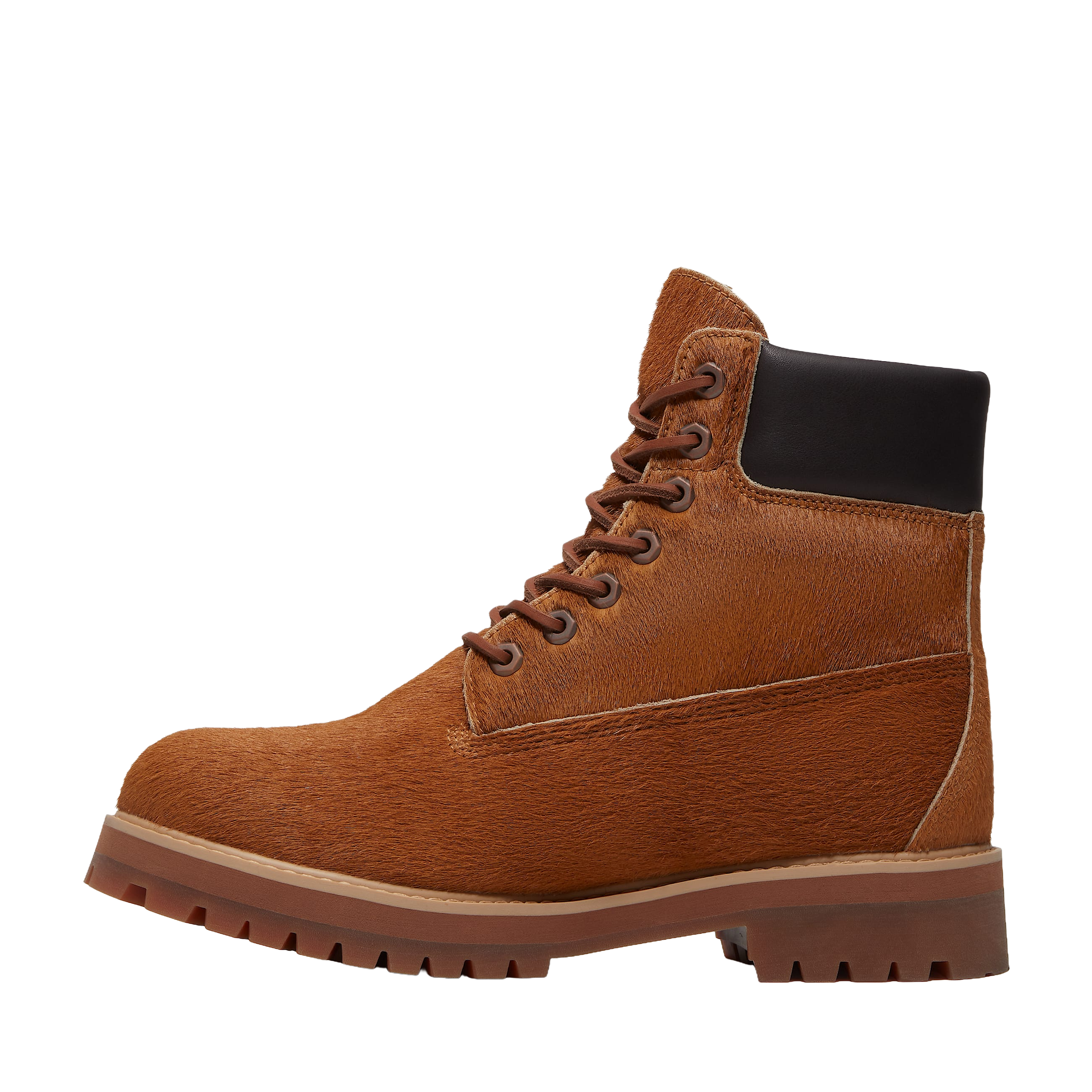 Timberland Heritage 6 Inch Lace Up Waterproof Boot Medium Brown Hair Mens