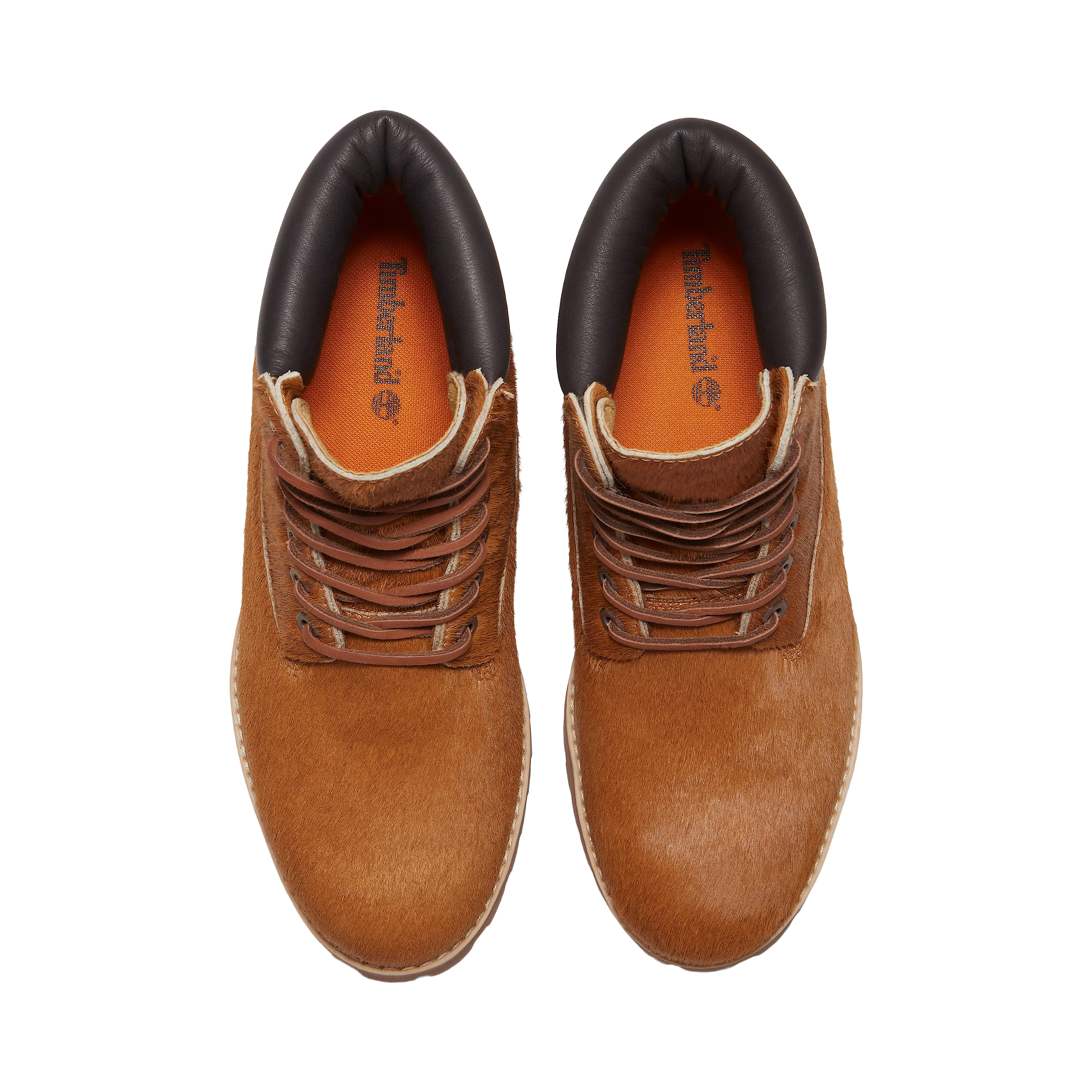 Timberland Heritage 6 Inch Lace Up Waterproof Boot Medium Brown Hair Mens