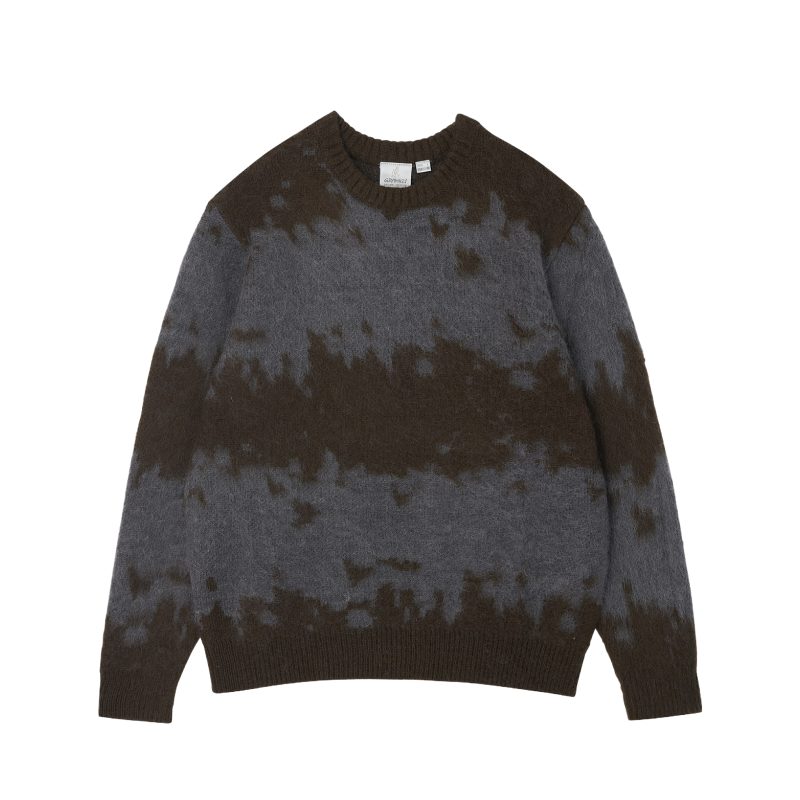 Gramicci Mohair Splatter Sweater Slate Splatter