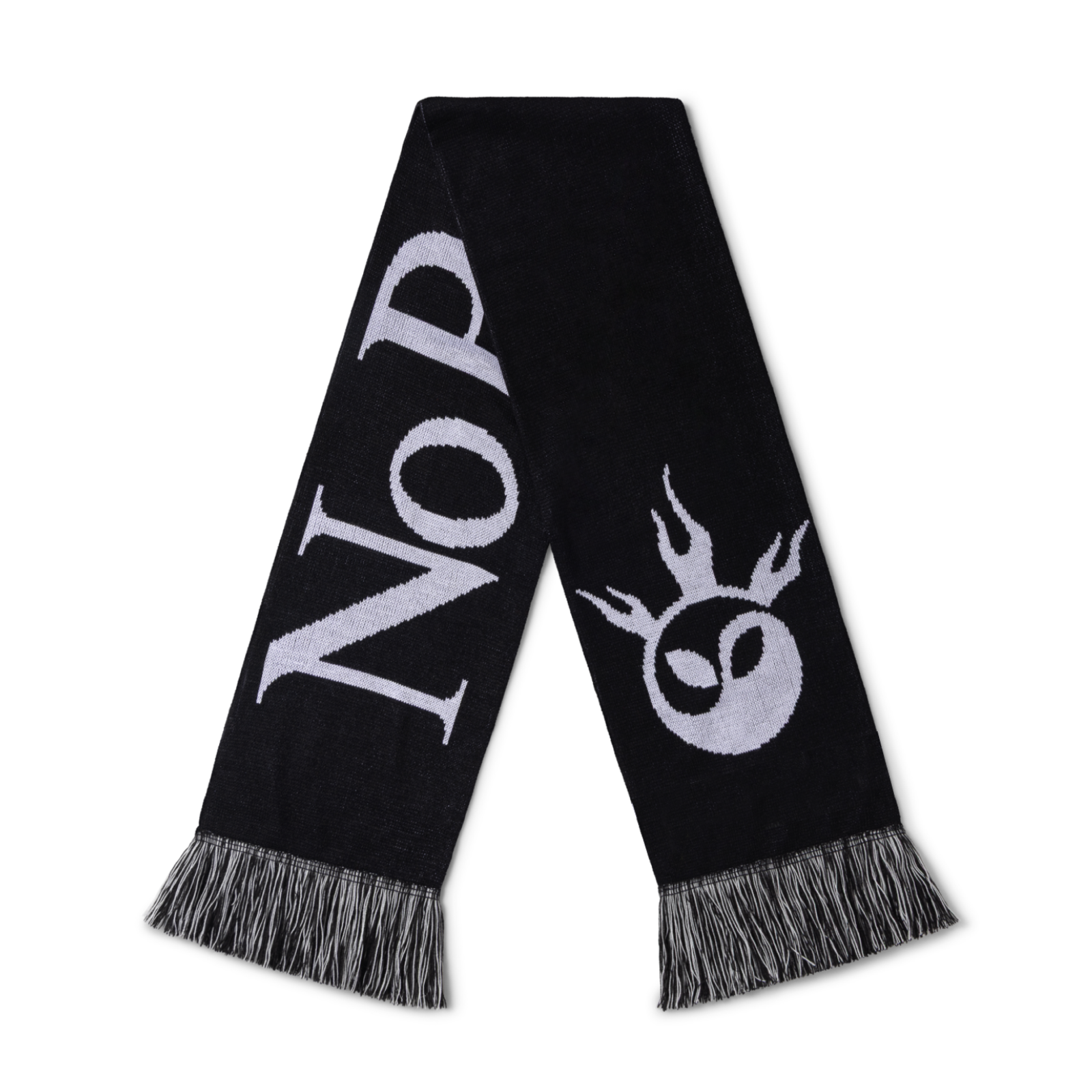 No Problemo No Yang Scarf Black