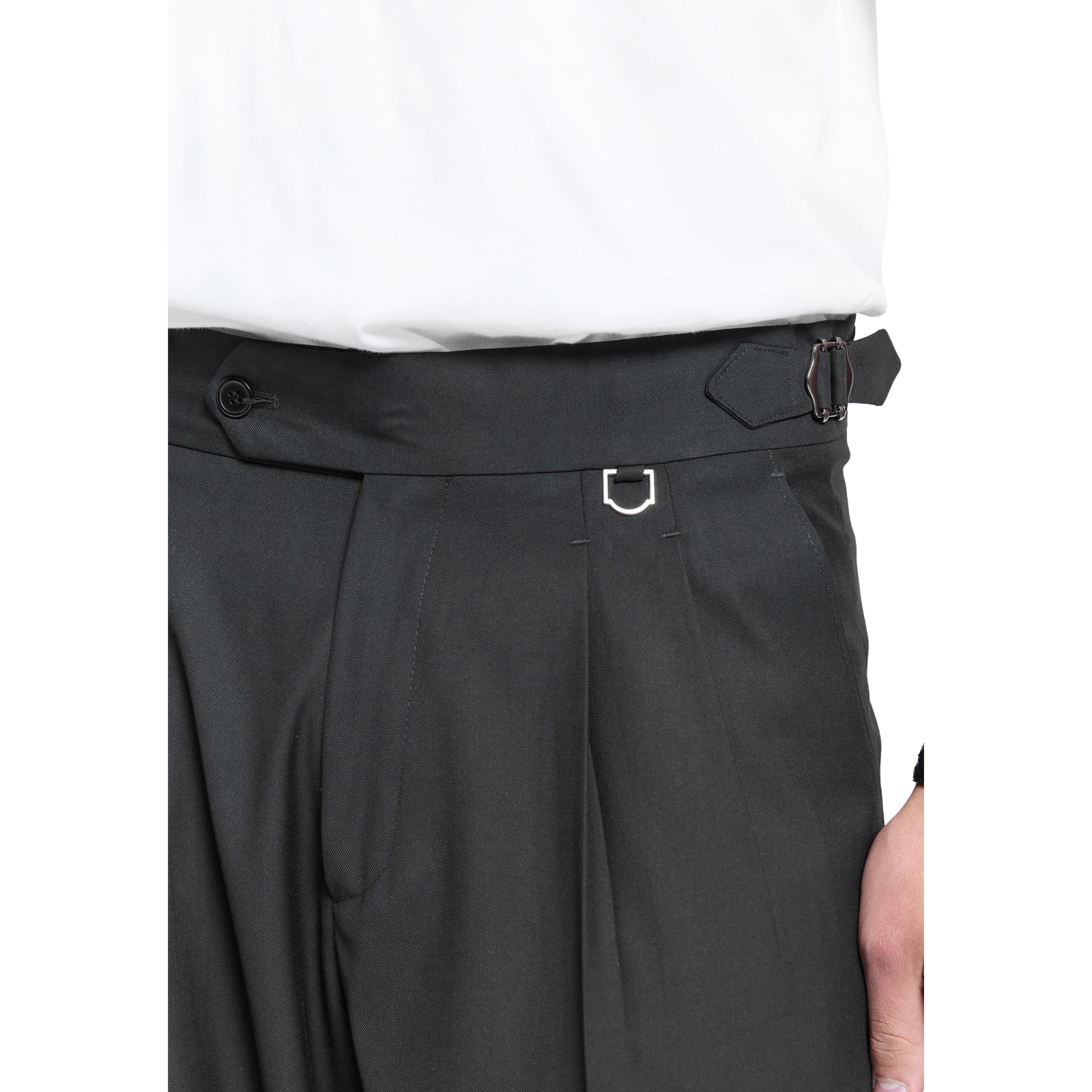 Reternity TAILORED BAGGY PANTS BLACK