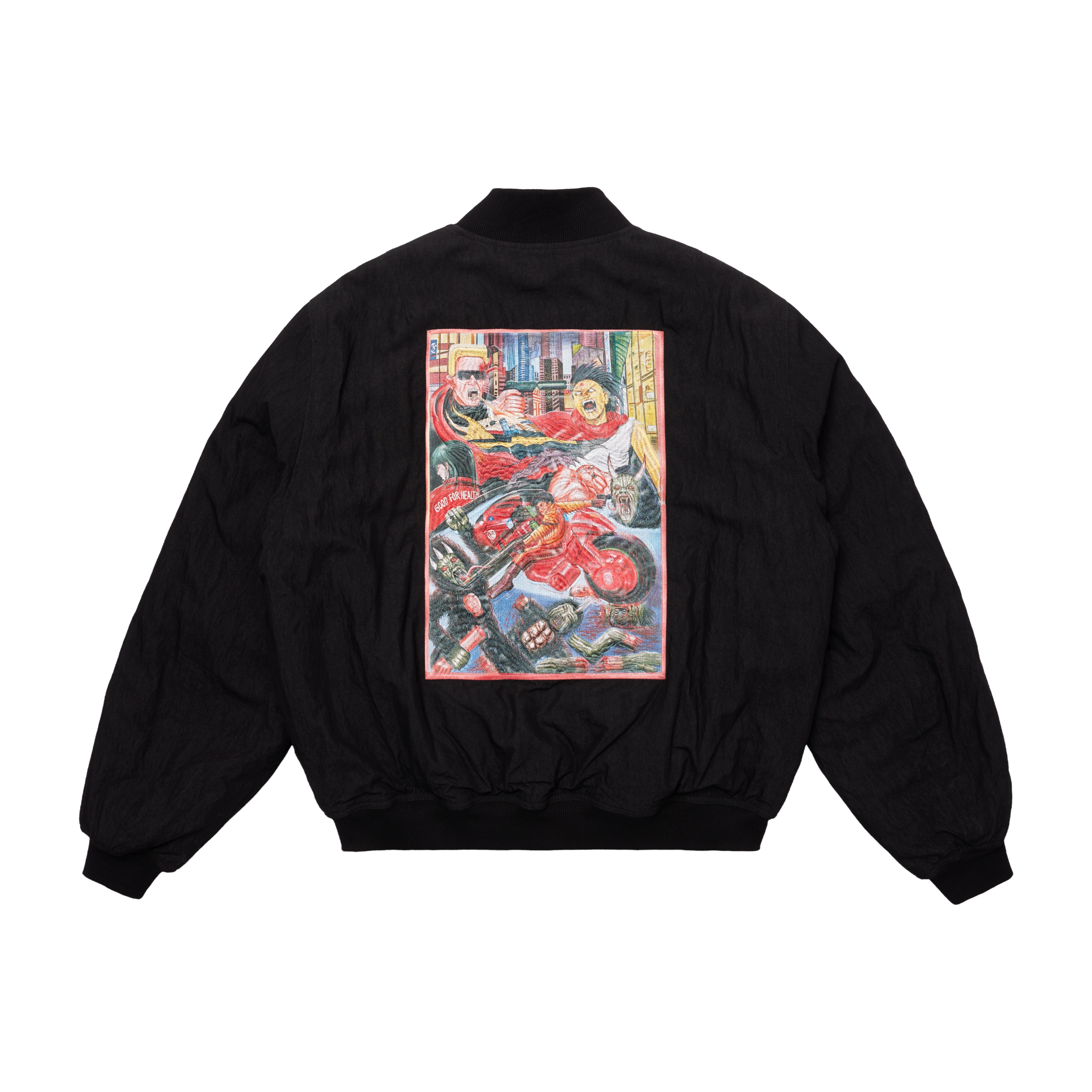 SCRT MoSF Shotaru Reversible Bomber Jacket Schwarz