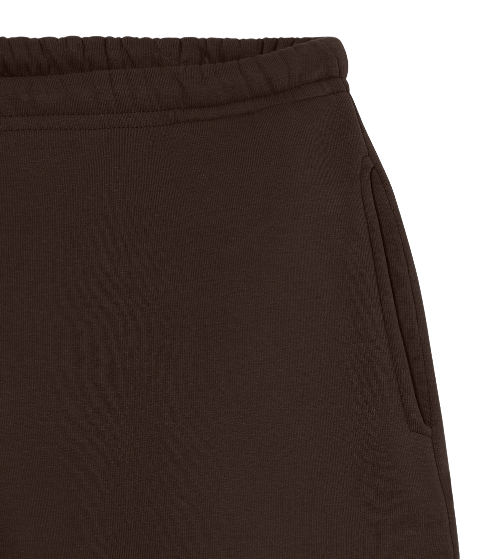 Perplex Straight Leg Trackpants Mocca Brown