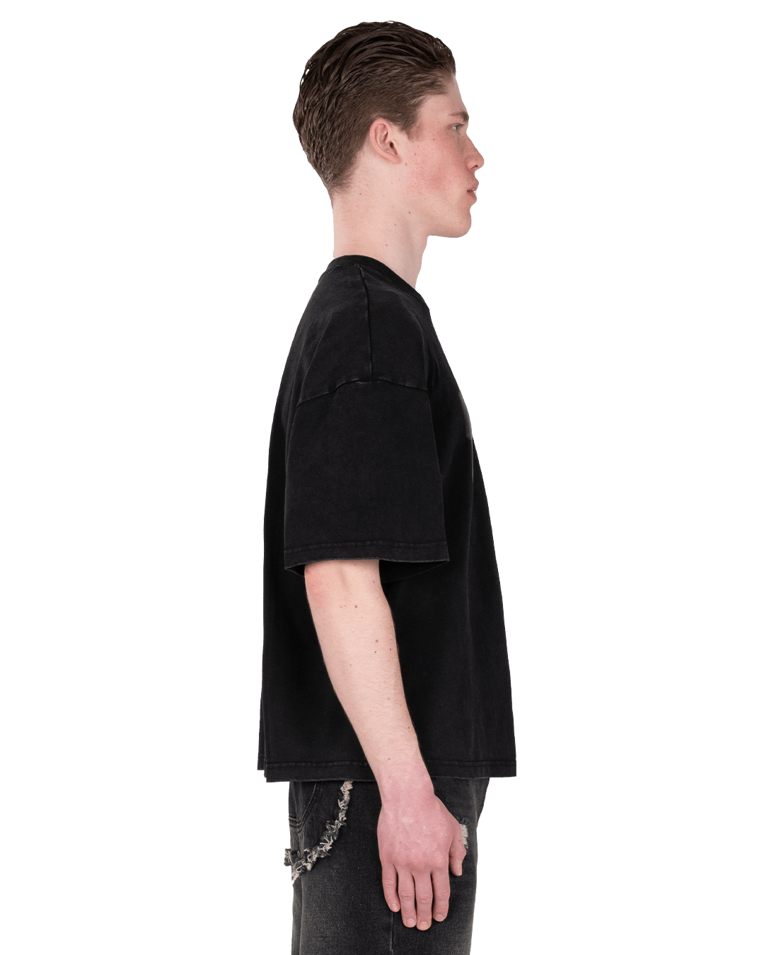 Atelier De Roupa Acronym T-Shirt Schwarz - CATED4614 - Coziness