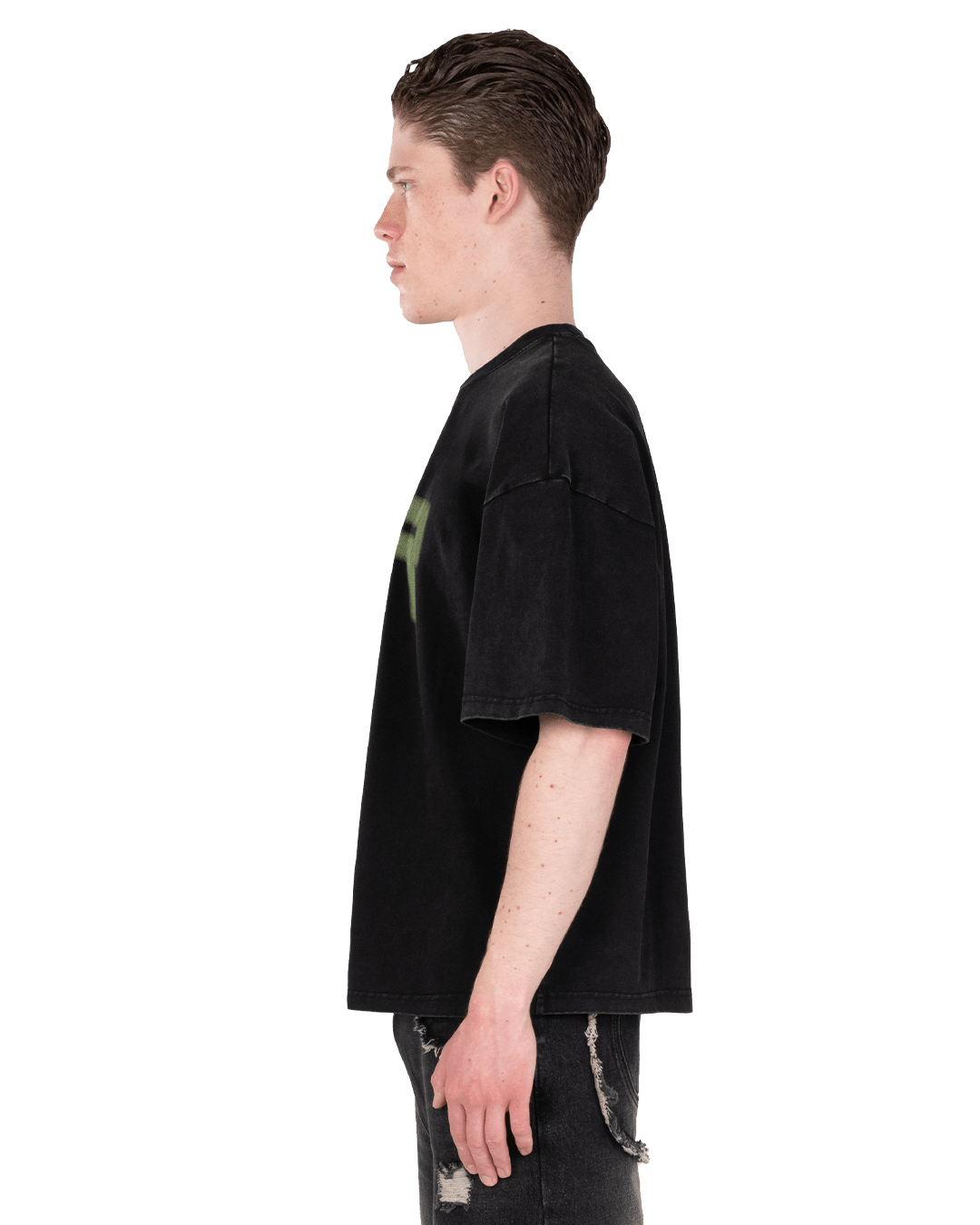 Atelier De Roupa Acronym T-Shirt Schwarz - CATED4614 - Coziness