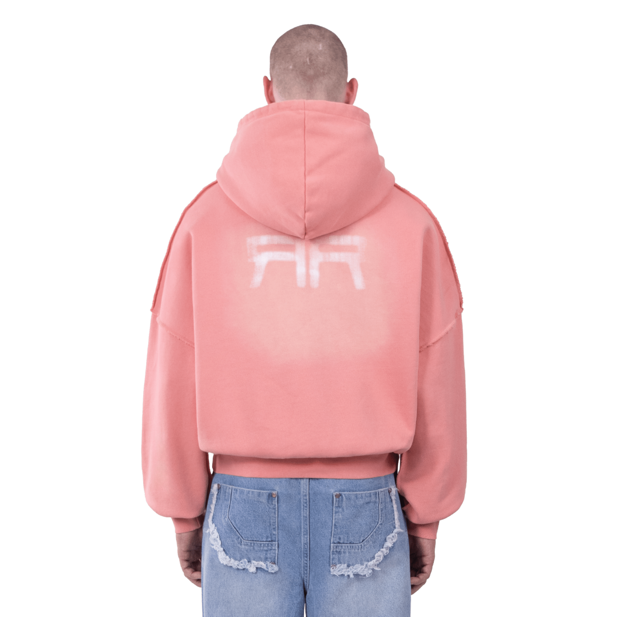 Atelier De Roupa Acronym Zip Hoodie Pink - CATED6682 - Coziness