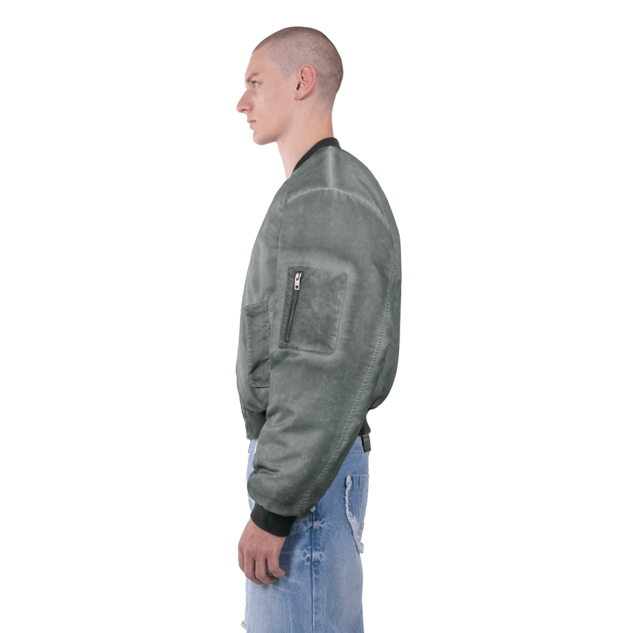 Atelier De Roupa Guard Bomber Jacke Khaki Grün - CATED6920 - Coziness