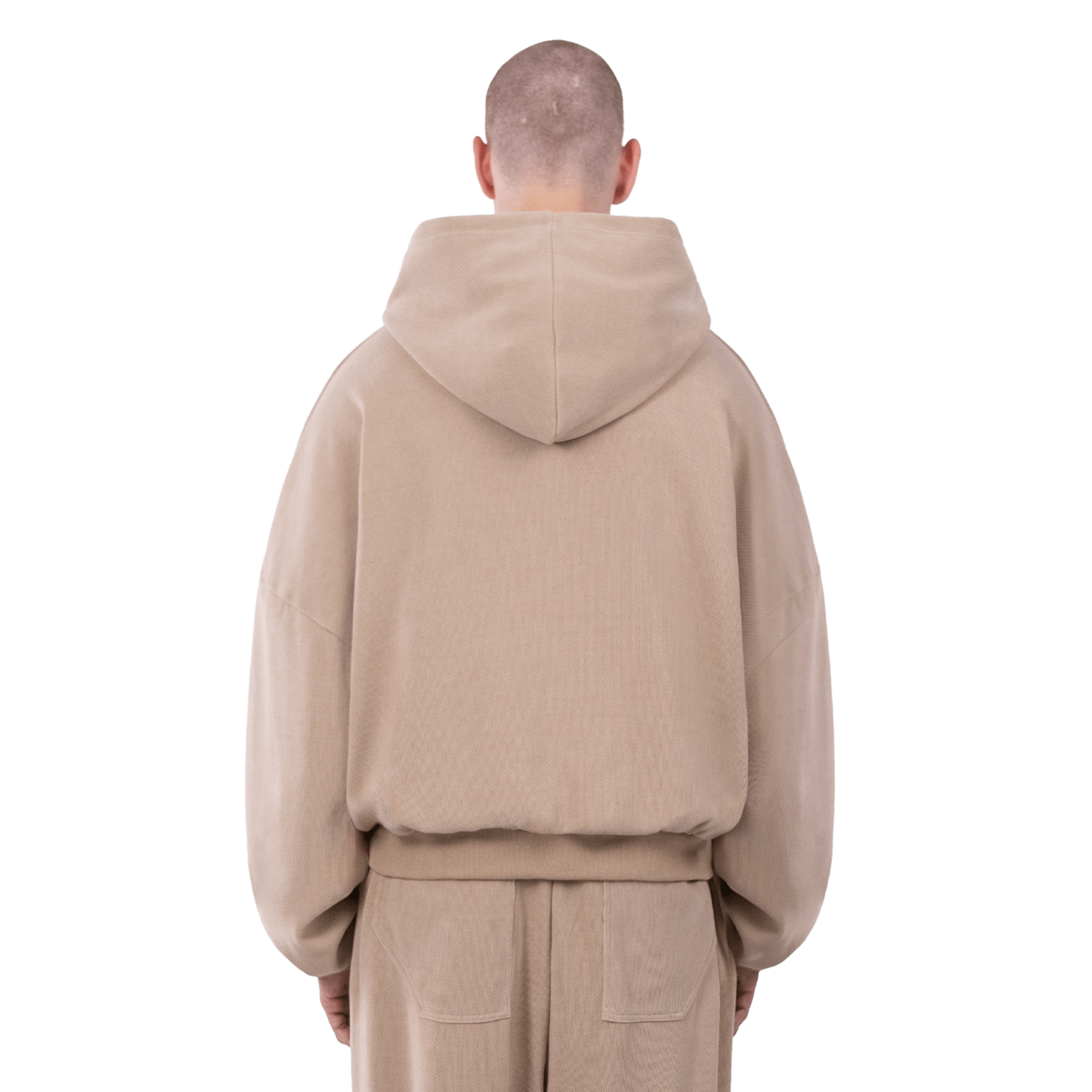 Atelier De Roupa Lanik 2.0 Zip Hoodie Beige - CATED6692 - Coziness