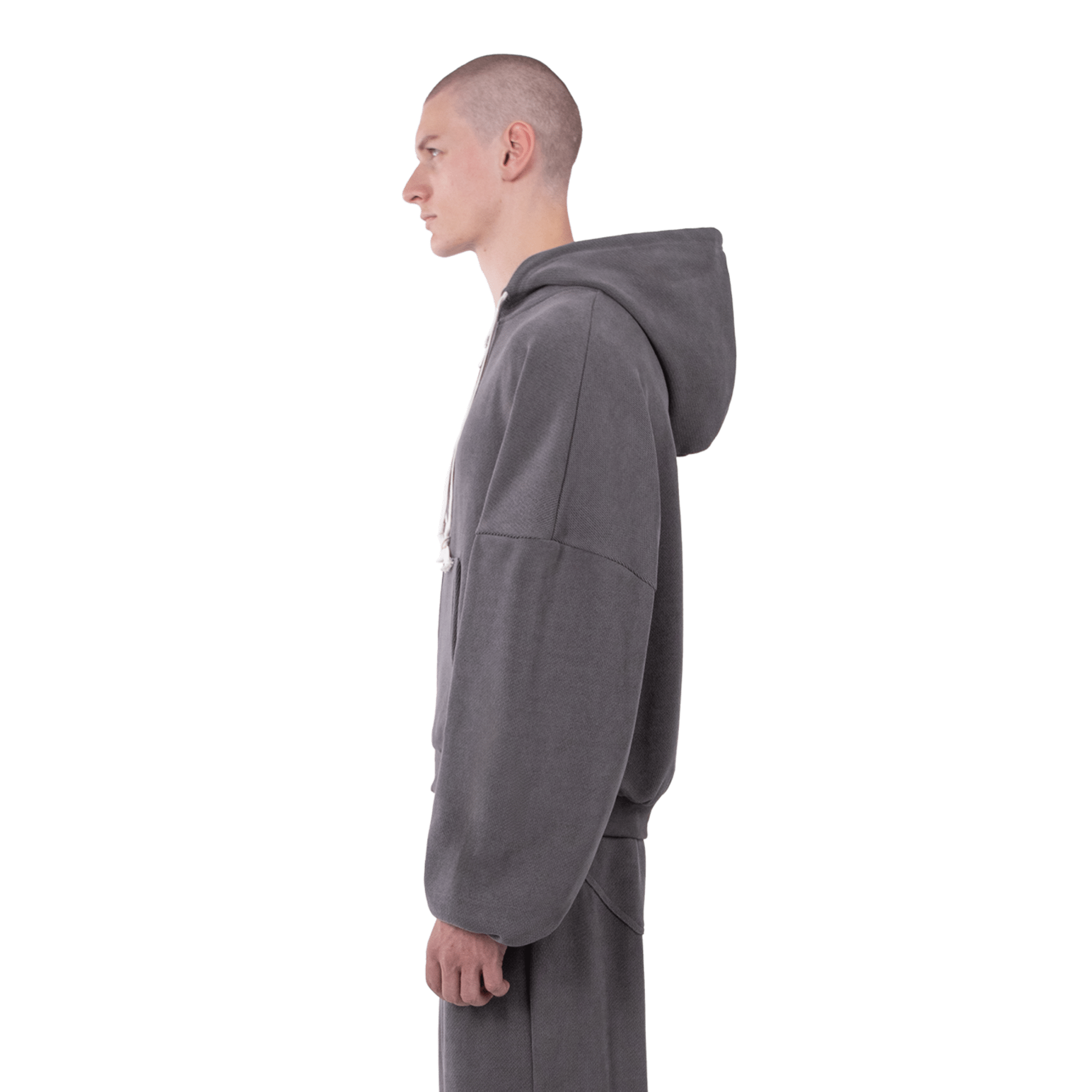 Atelier De Roupa Lanik 2.0 Zip Hoodie Grau - CATED6698 - Coziness