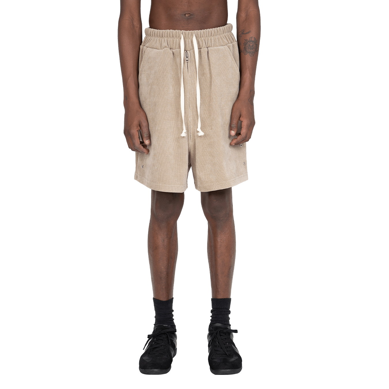 Atelier De Roupa Lanik Shorts Beige - CATED4377 - Coziness