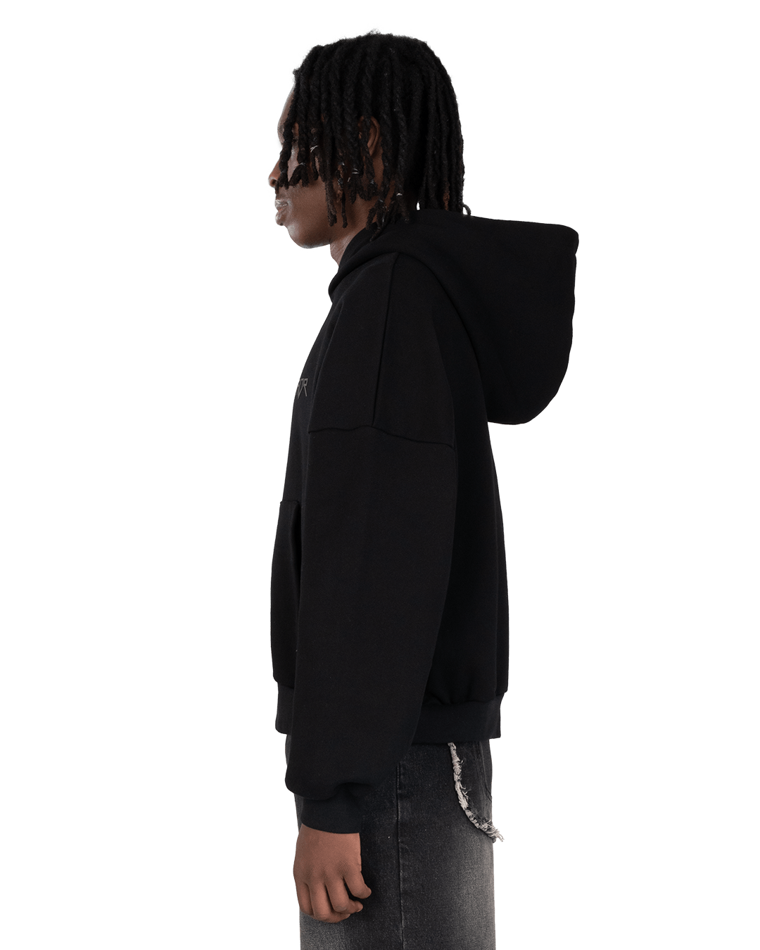 Atelier De Roupa Logo Hoodie Schwarz - CATED4620 - Coziness