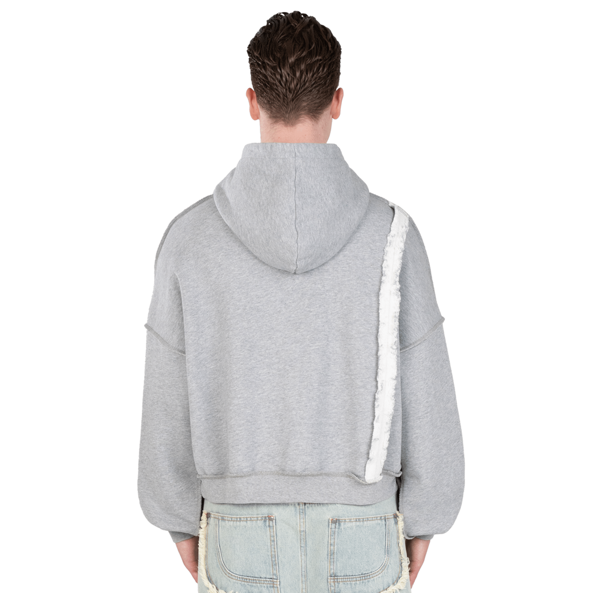 Atelier De Roupa Logo Hoodie Washed Grey - CATED6662 - Coziness