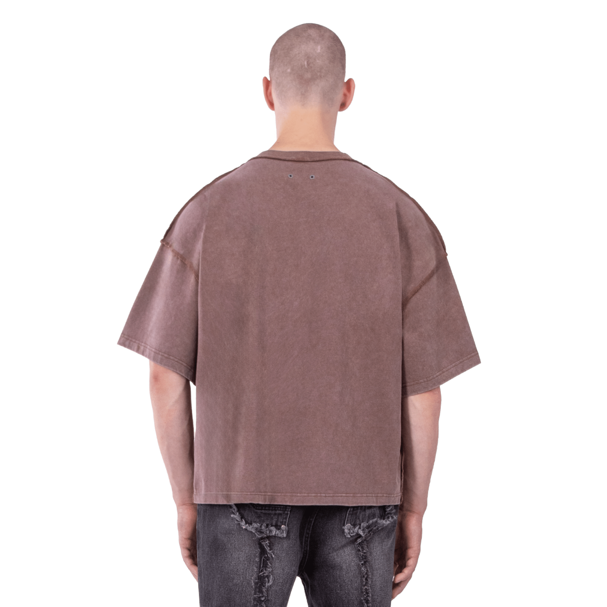 Atelier De Roupa Logo T-Shirt Braun - CATED6674 - Coziness
