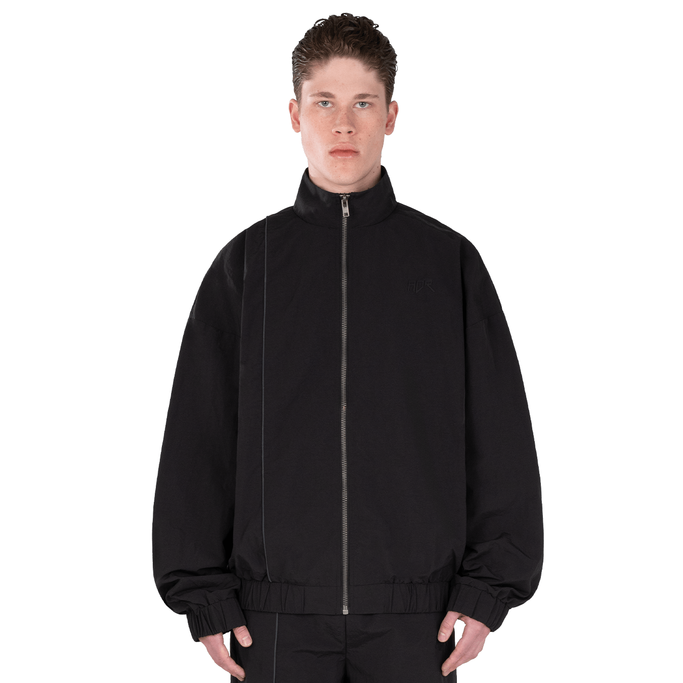 Atelier De Roupa Logo Track Jacket Schwarz - CATED4638 - Coziness