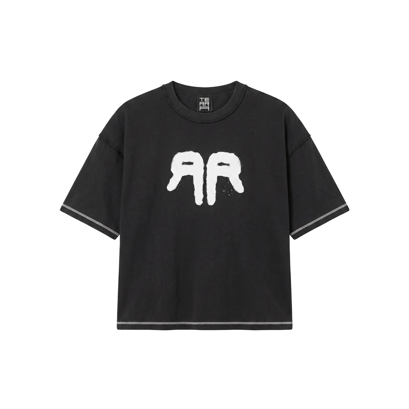 Atelier De Roupa Tagged T-Shirt Schwarz - CATED10961 - Coziness