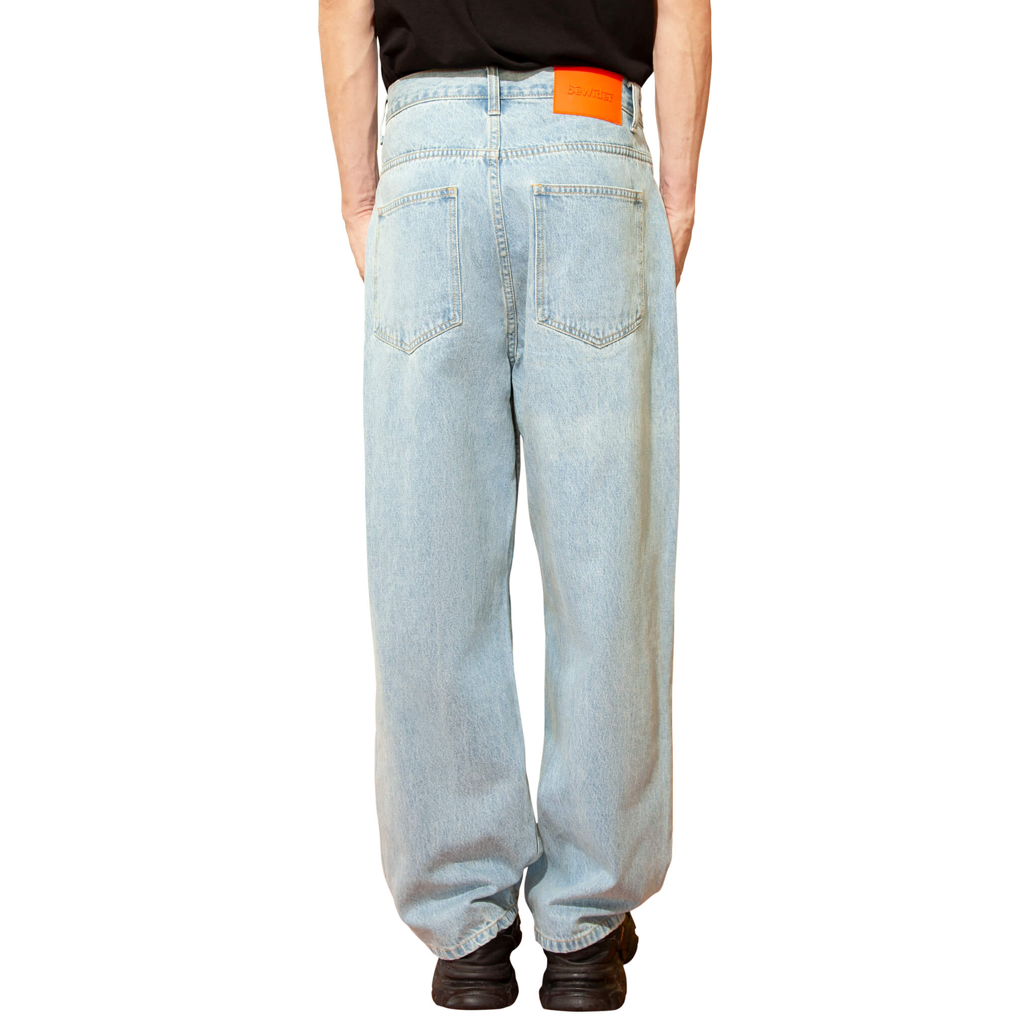 BeWider Super Loose Baggy Denim 90s Blau - CBEWS5787 - Coziness