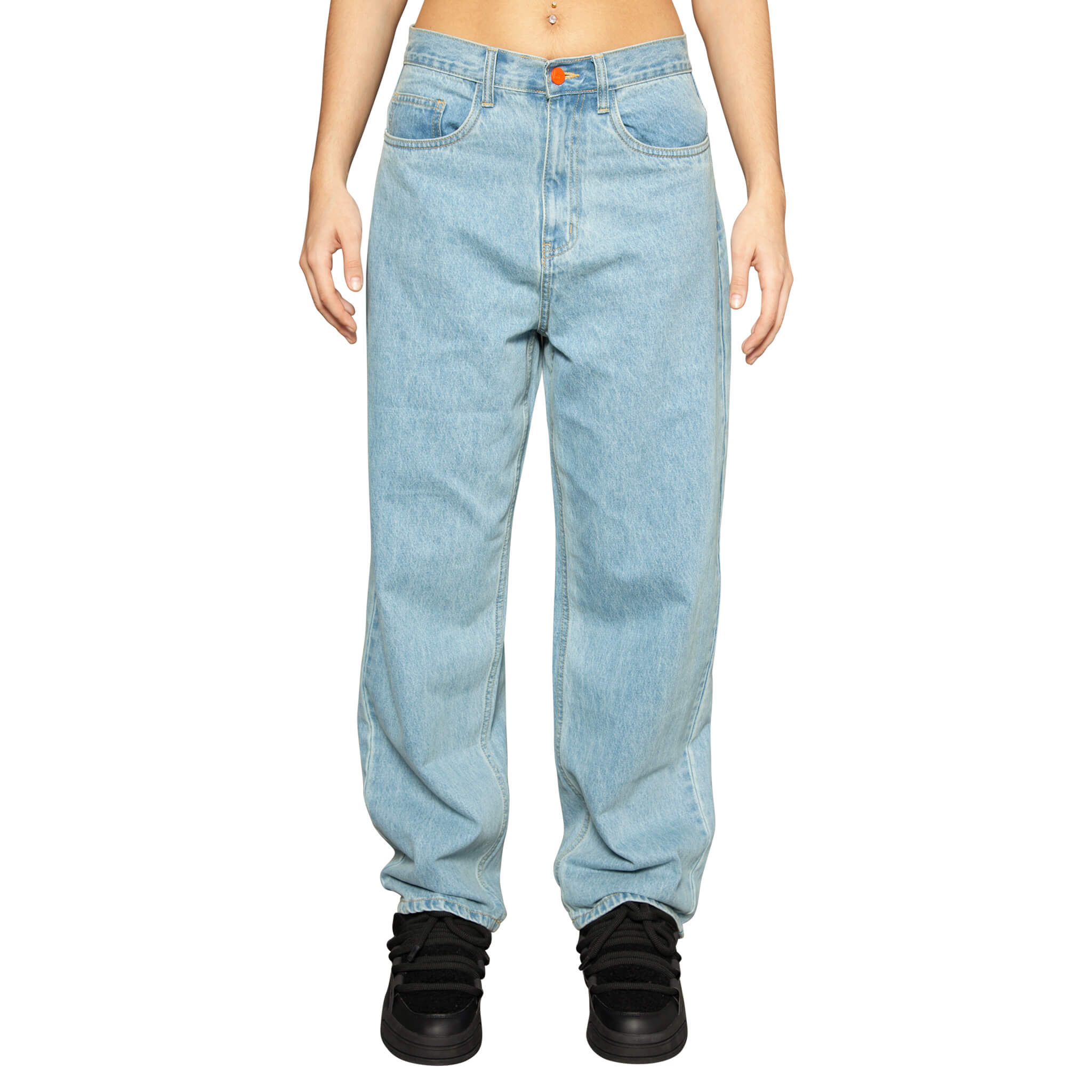 BeWider Super Loose Baggy Denim 90s Blau - CBEWS5787 - Coziness