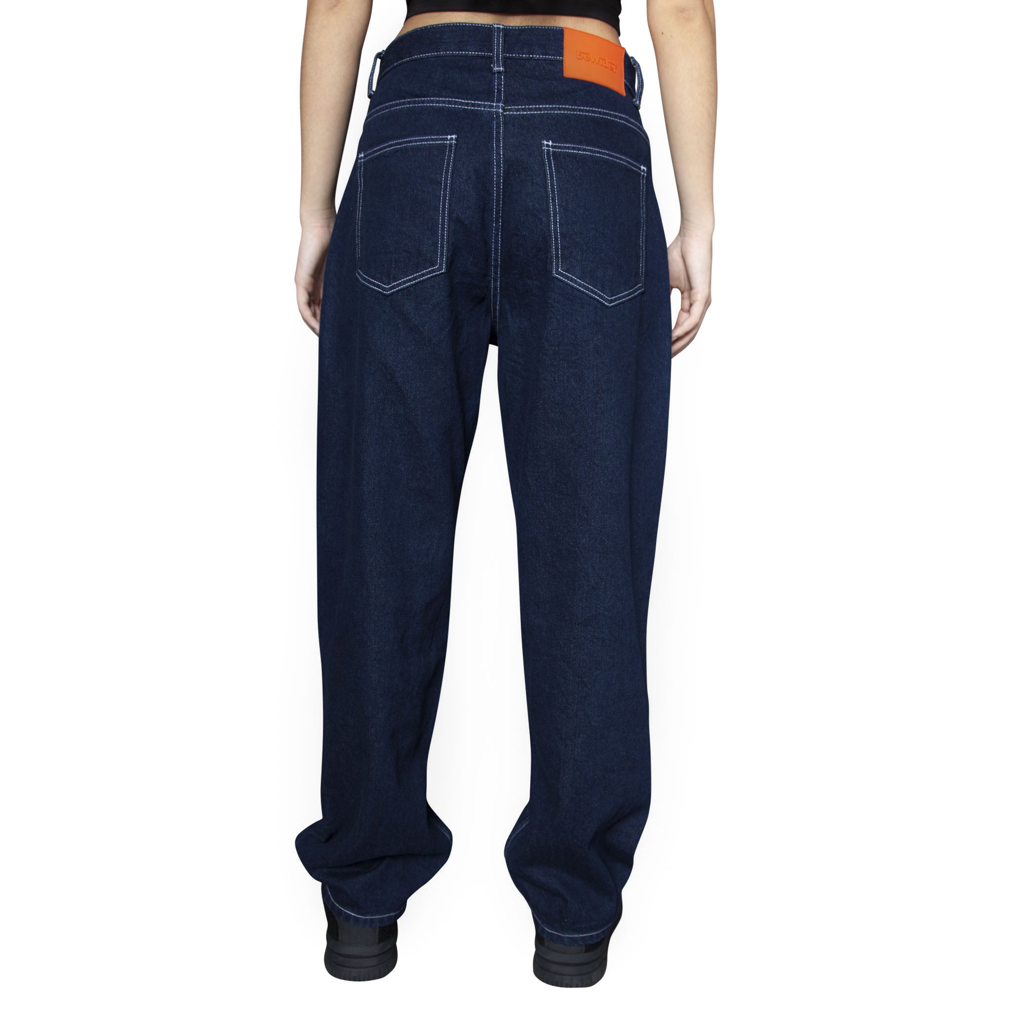 BeWider Super Loose Baggy Denim Dunkelblau - CBEWS5807 - Coziness